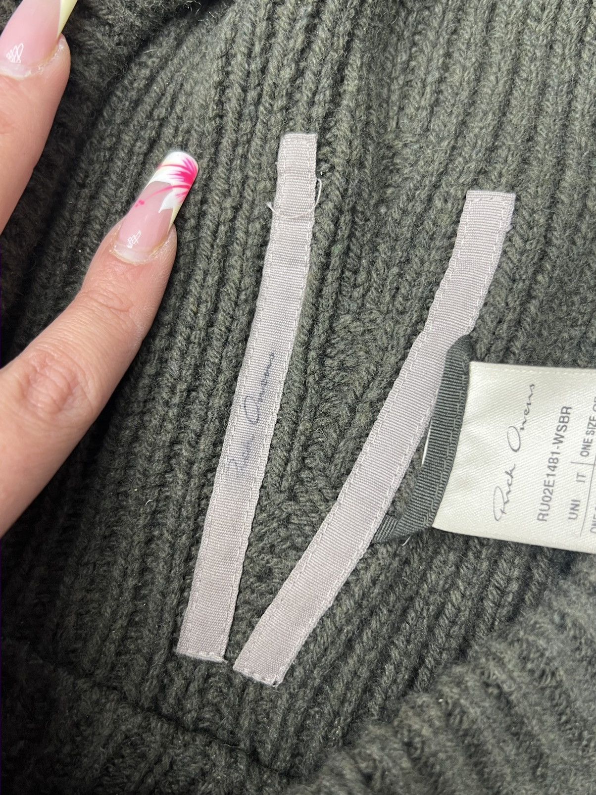 Rick Owens Rick Ownes Hooded Beanie Size ONE SIZE - 4 Thumbnail
