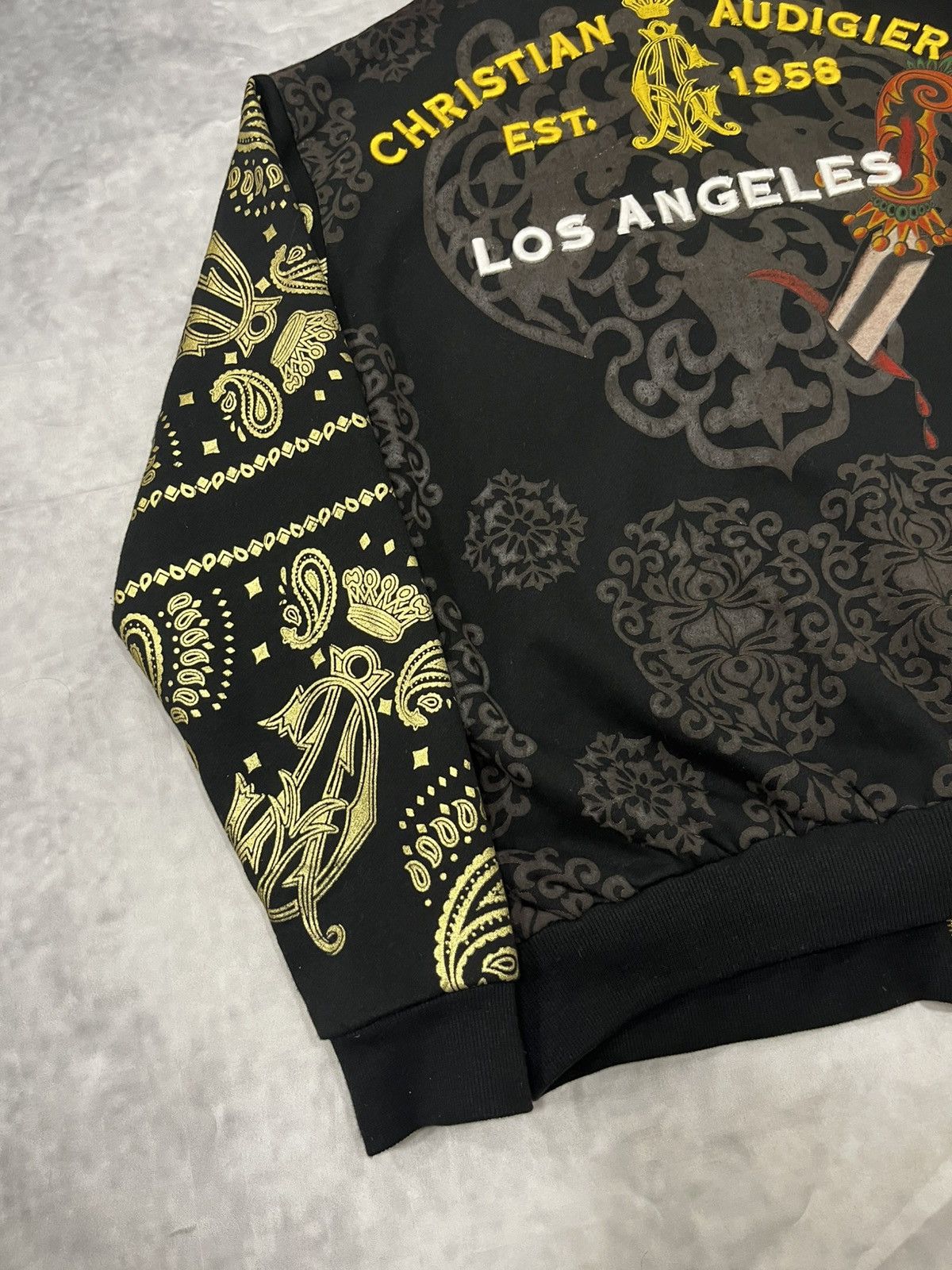Christian Audigier Christian Audigier Ed Hardy Vintage Tatoo Full Zip Hoodie Size US XL / EU 56 / 4 - 9 Thumbnail