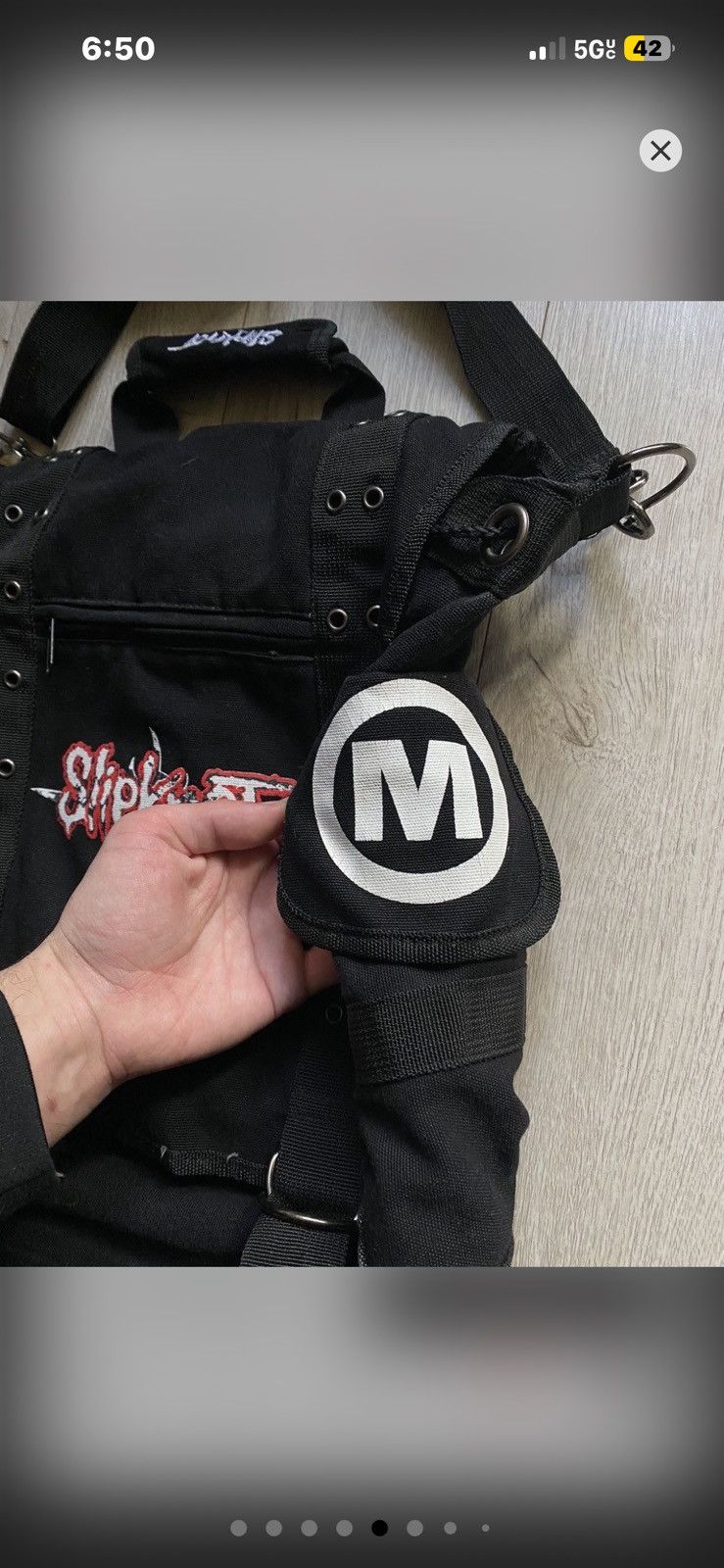 Slipknot WTB SLIPKNOT MESSENGER BAG Size ONE SIZE - 4 Thumbnail