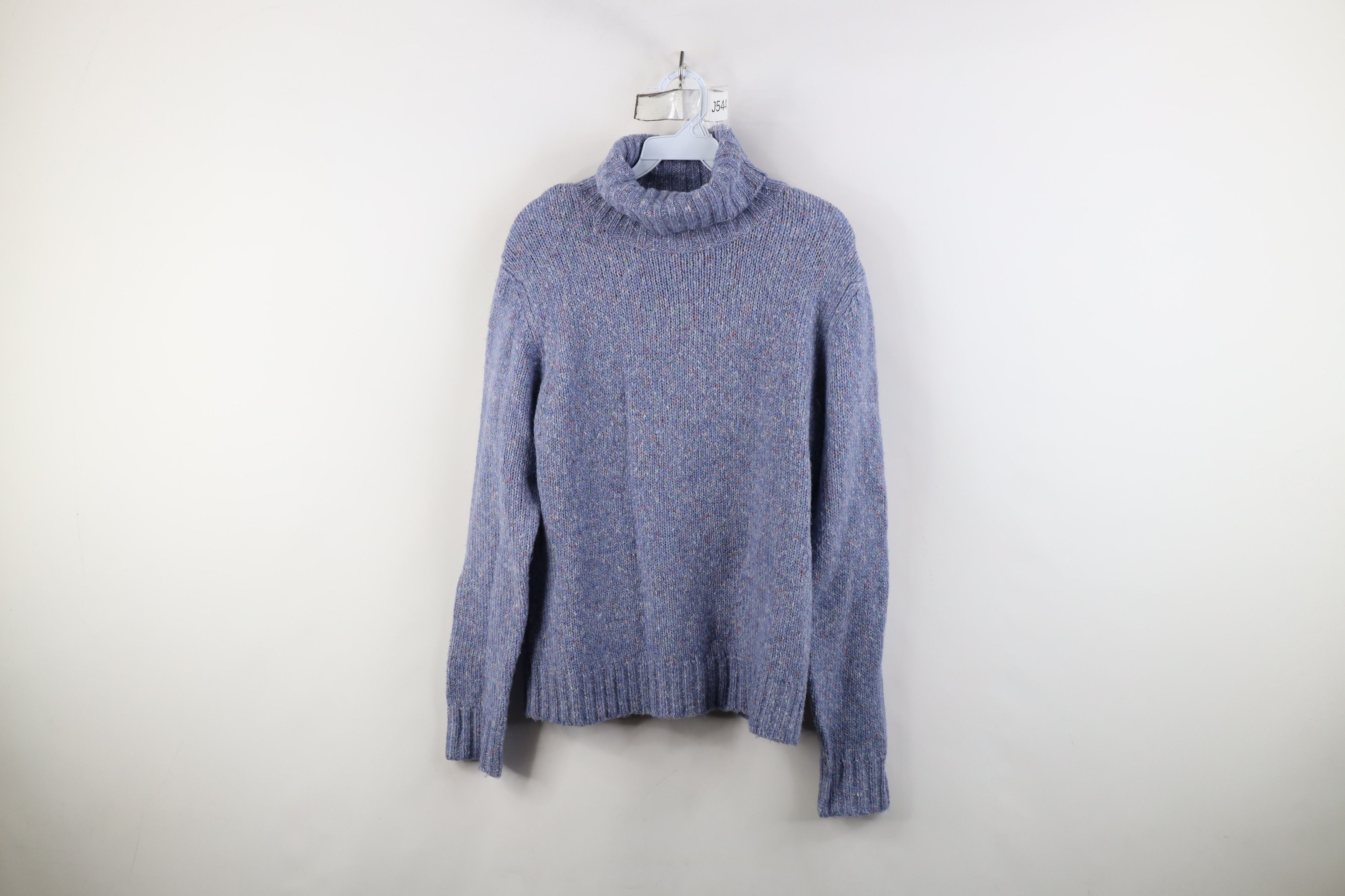 L.L. Bean Vintage LL Bean Fleck Wool Blend Knit Turtleneck Sweater Size M / US 6-8 / IT 42-44 - 1 Thumbnail