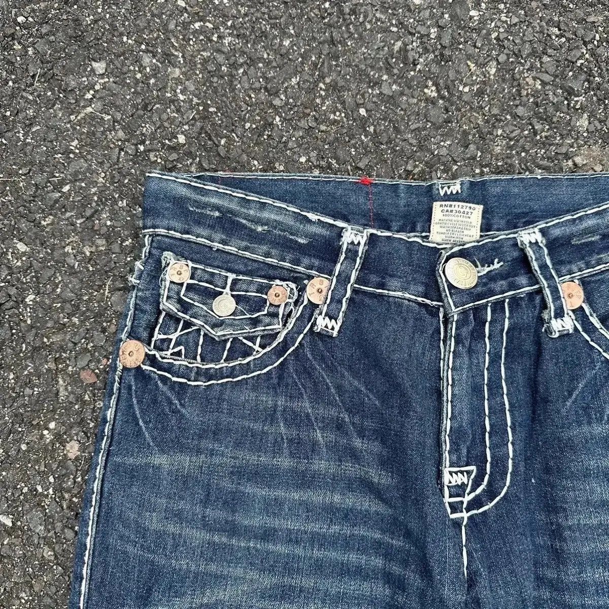 True Religion VINTAGE TRUE RELIGION JEANS BIG STITCH DENIM VERY RARE PANTS Size US 34 / EU 50 - 4 Thumbnail