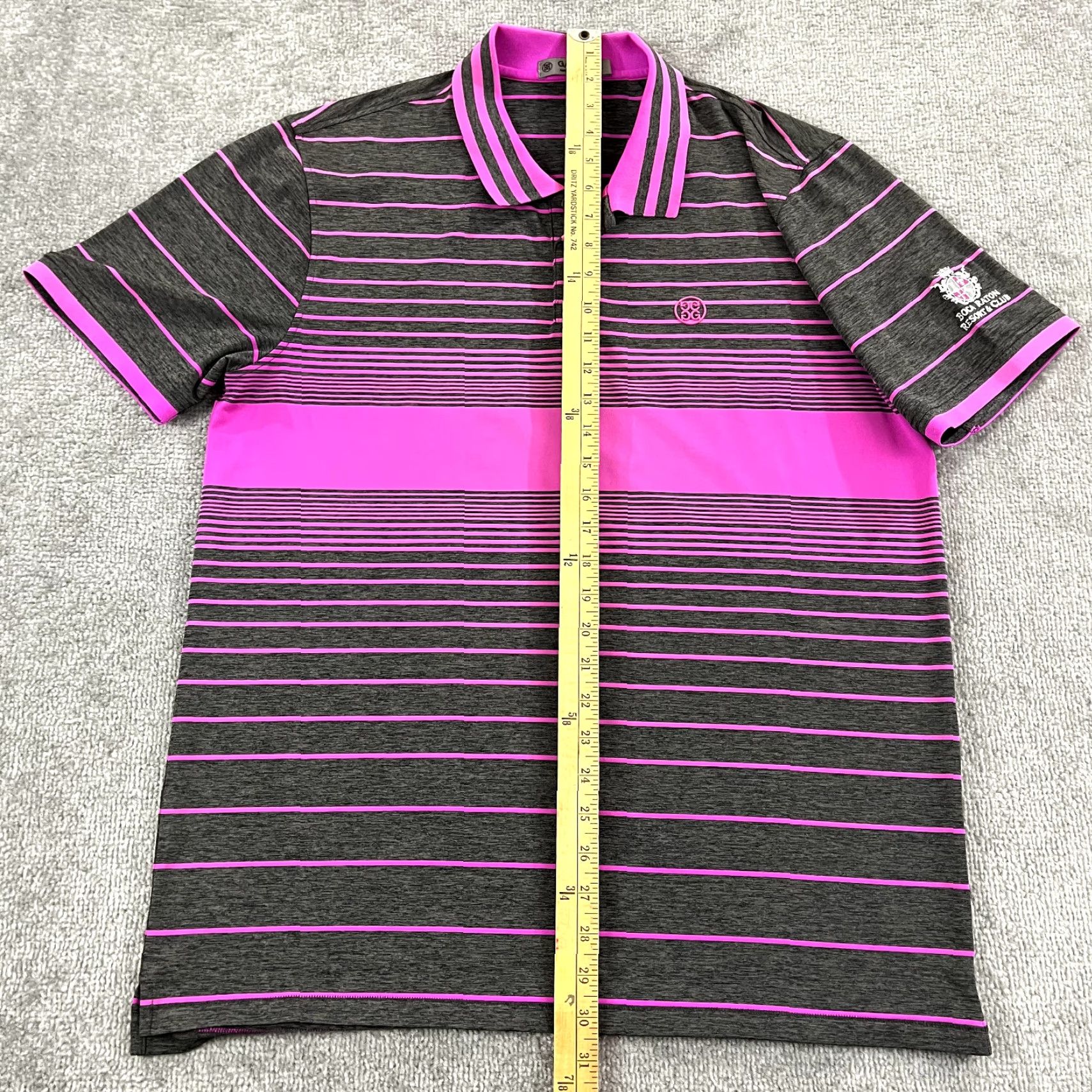 G/FORE G/FORE Polo Shirt Mens L Multicolor Stripe Golf Classic Sports Mens Size US L / EU 52-54 / 3 - 6 Thumbnail