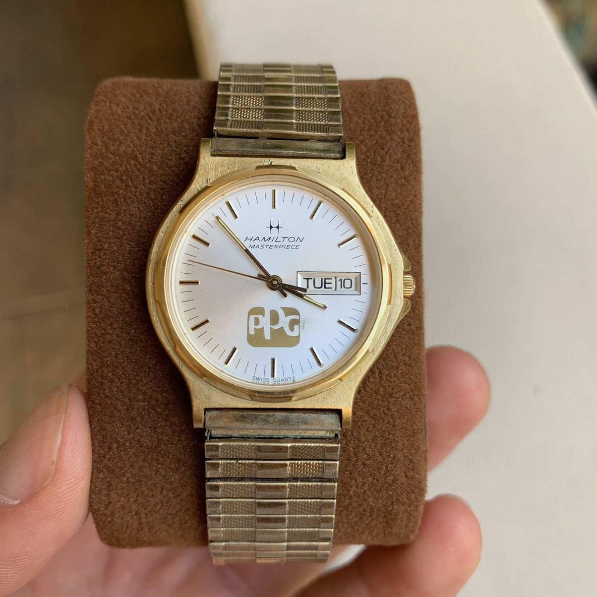 Hamilton Vintage Hamilton Masterpiece Quartz Men's Watch Gold Size ONE SIZE - 3 Thumbnail
