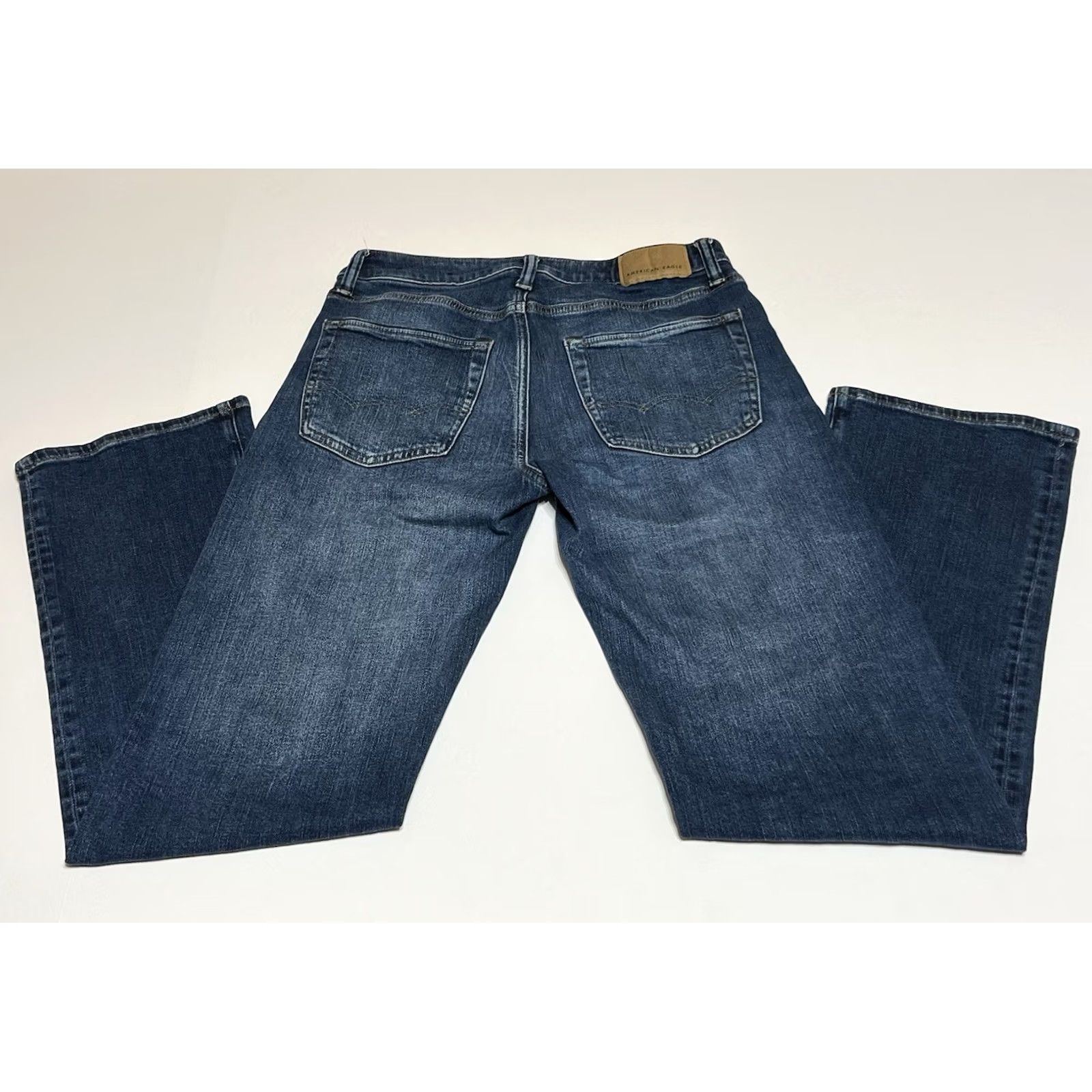 American Eagle Outfitters VINTAGE American Eagle Outfitters Jeans Mens 28x32 Blue Bootcut 5-Pocket Denim Cowboy Rodeo USA Regular Mens Size US 28 / EU 44 - 2 Thumbnail