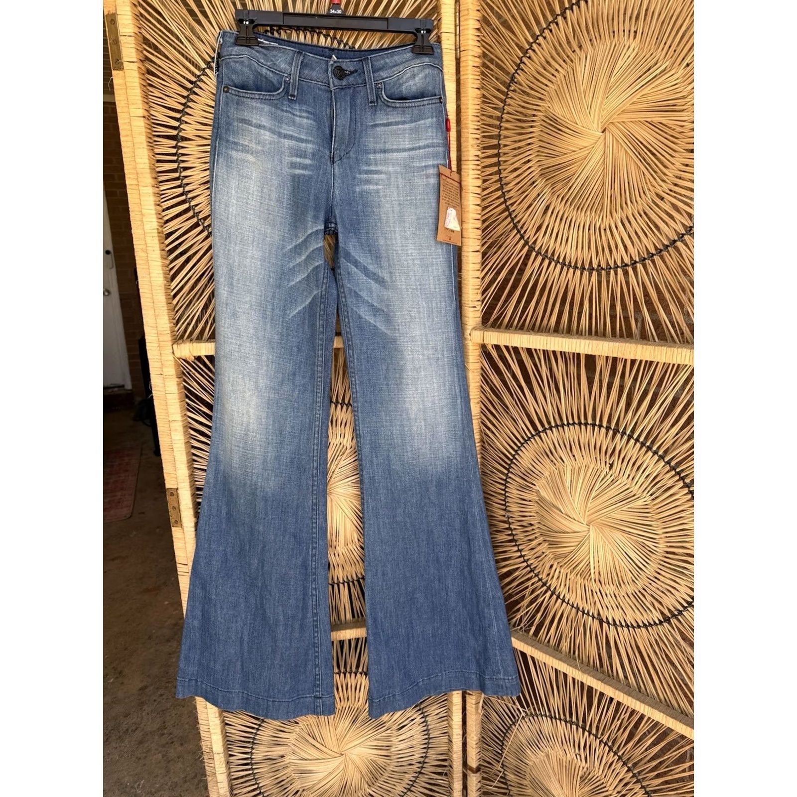 True Religion VINTAGE True Religion Jeans Joey Flare Low Rise 26 New with Tags Blue Denim 5-Pocket Womens Shoes? Size 26" / US 2 / IT 38 - 2 Thumbnail