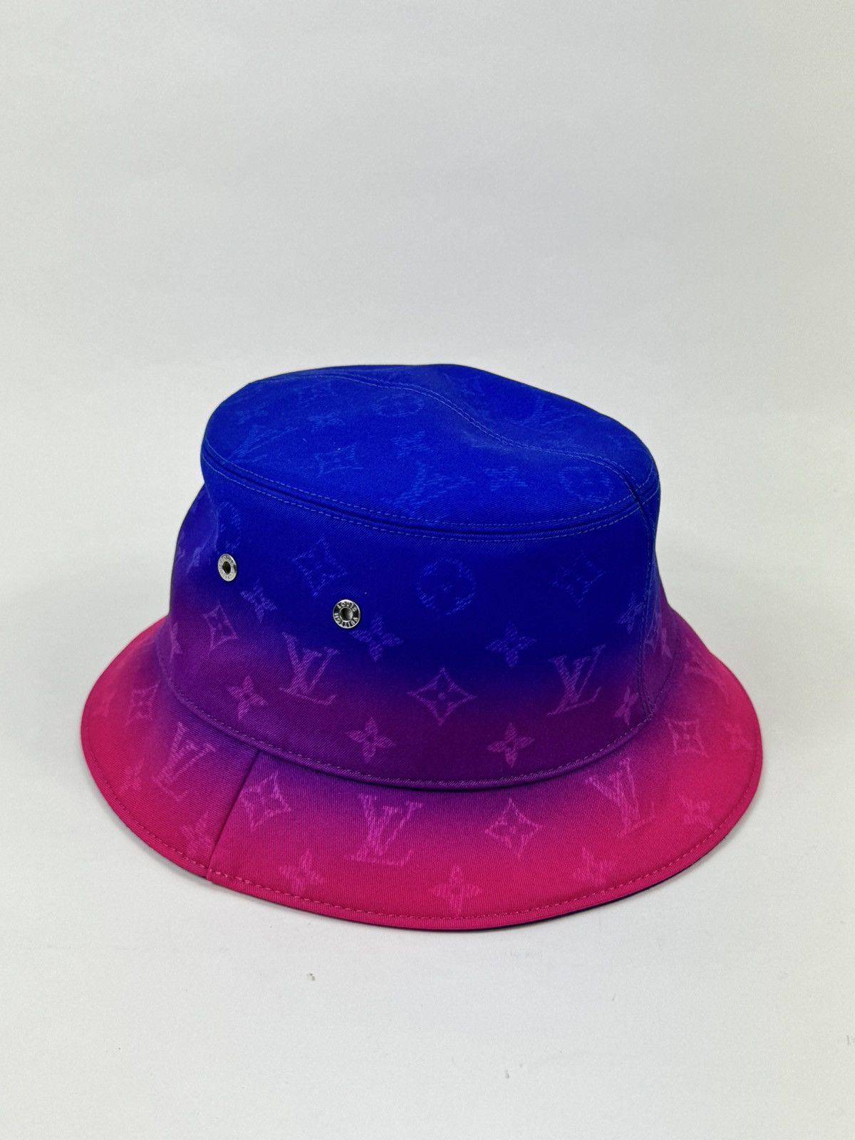 Louis Vuitton LOUIS VUITTON ILLUSION MONOGRAM BUCKET HAT MP3296 SIZE: M Size ONE SIZE - 3 Thumbnail