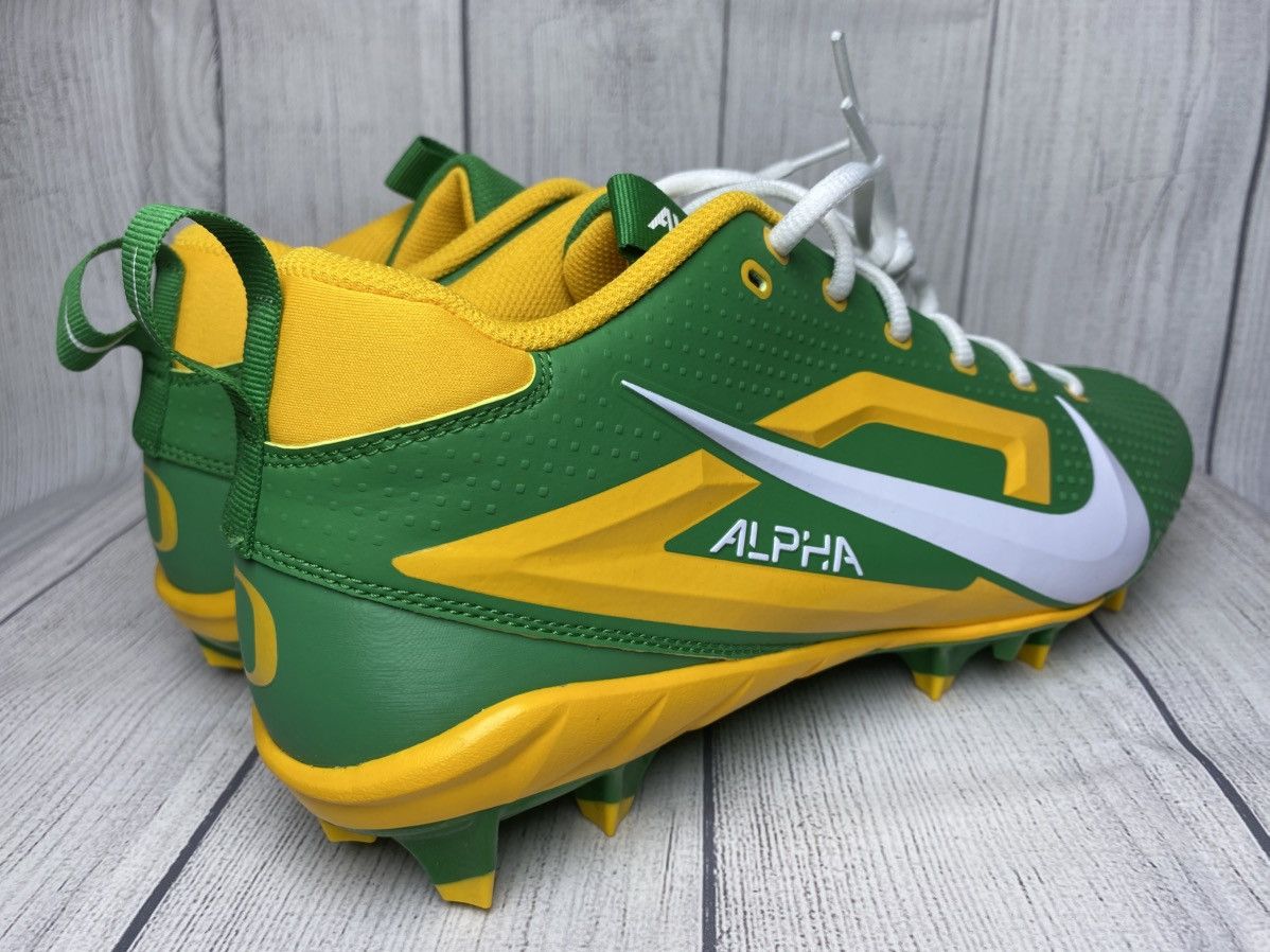 Jordan Brand × Nike Oregon Ducks Nike Alpha Menace Football Cleat Men 12.5W PE Size US 12.5 / EU 45-46 - 6 Thumbnail
