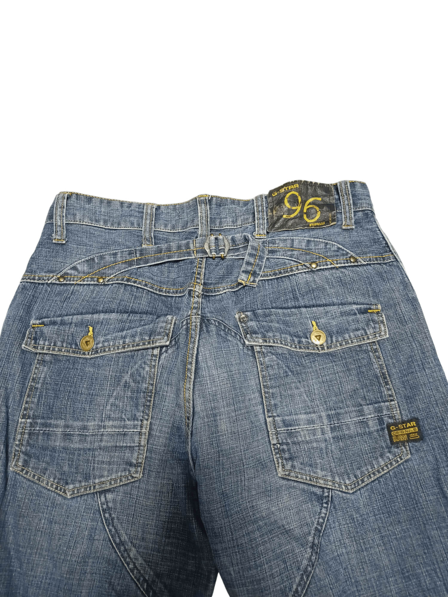 G-Star G STAR RAW DOUBLEKNEE WORKWEAR AVANTGARDE W36 L34 JEANS Size US 36 / EU 52 - 3 Thumbnail