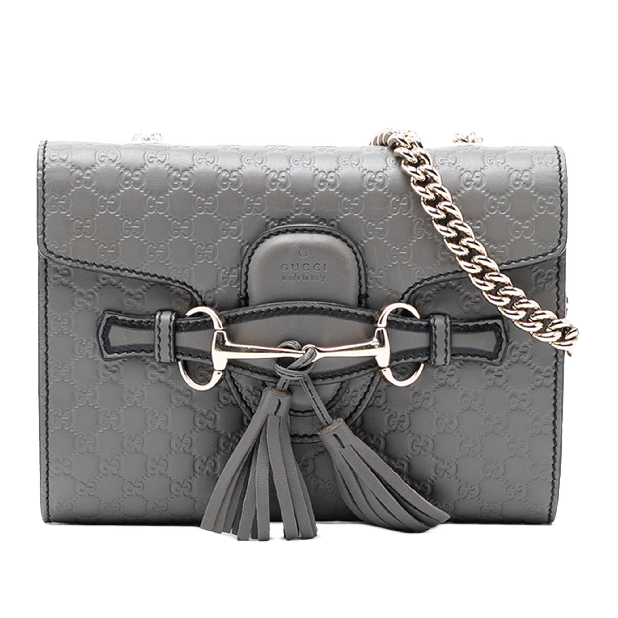 Gucci Gucci Mini Microguccissima Emily Crossbody Size ONE SIZE - 1 Thumbnail