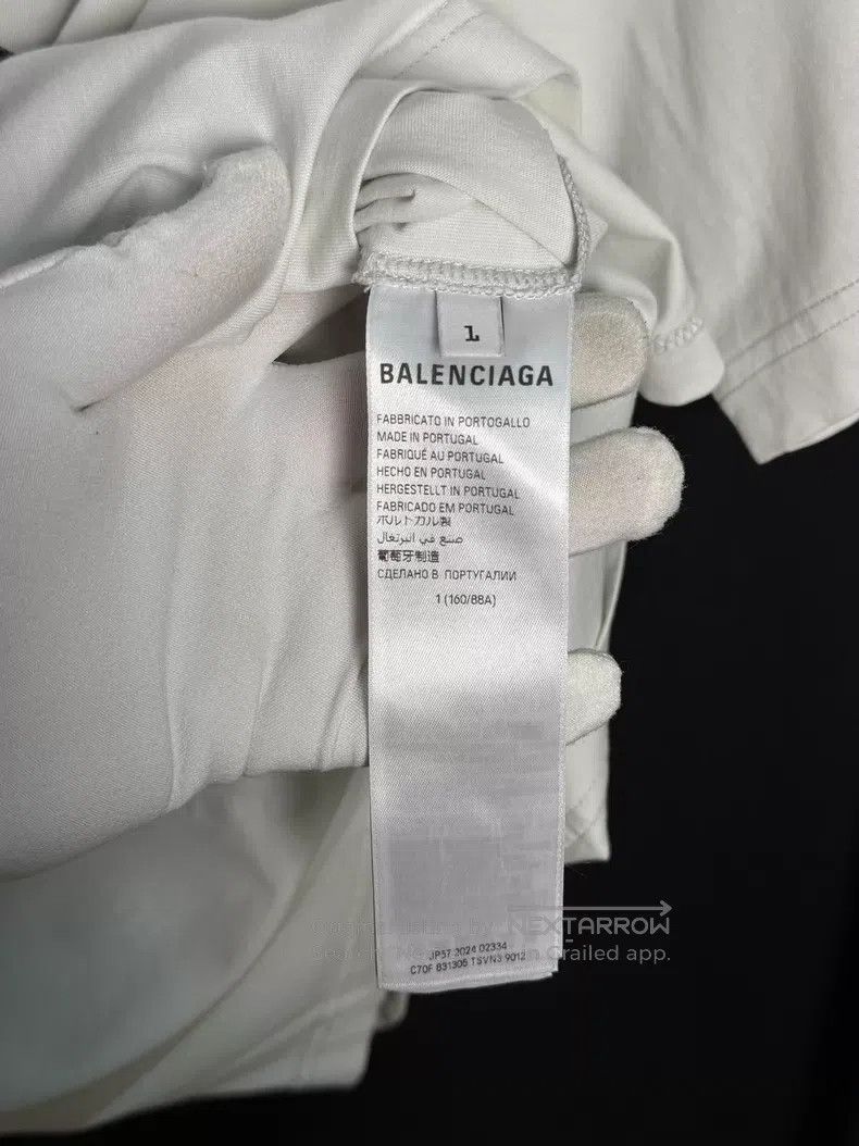 Balenciaga Balenciaga Sneaker Print T-Shirt Size US S / EU 44-46 / 1 - 4 Thumbnail