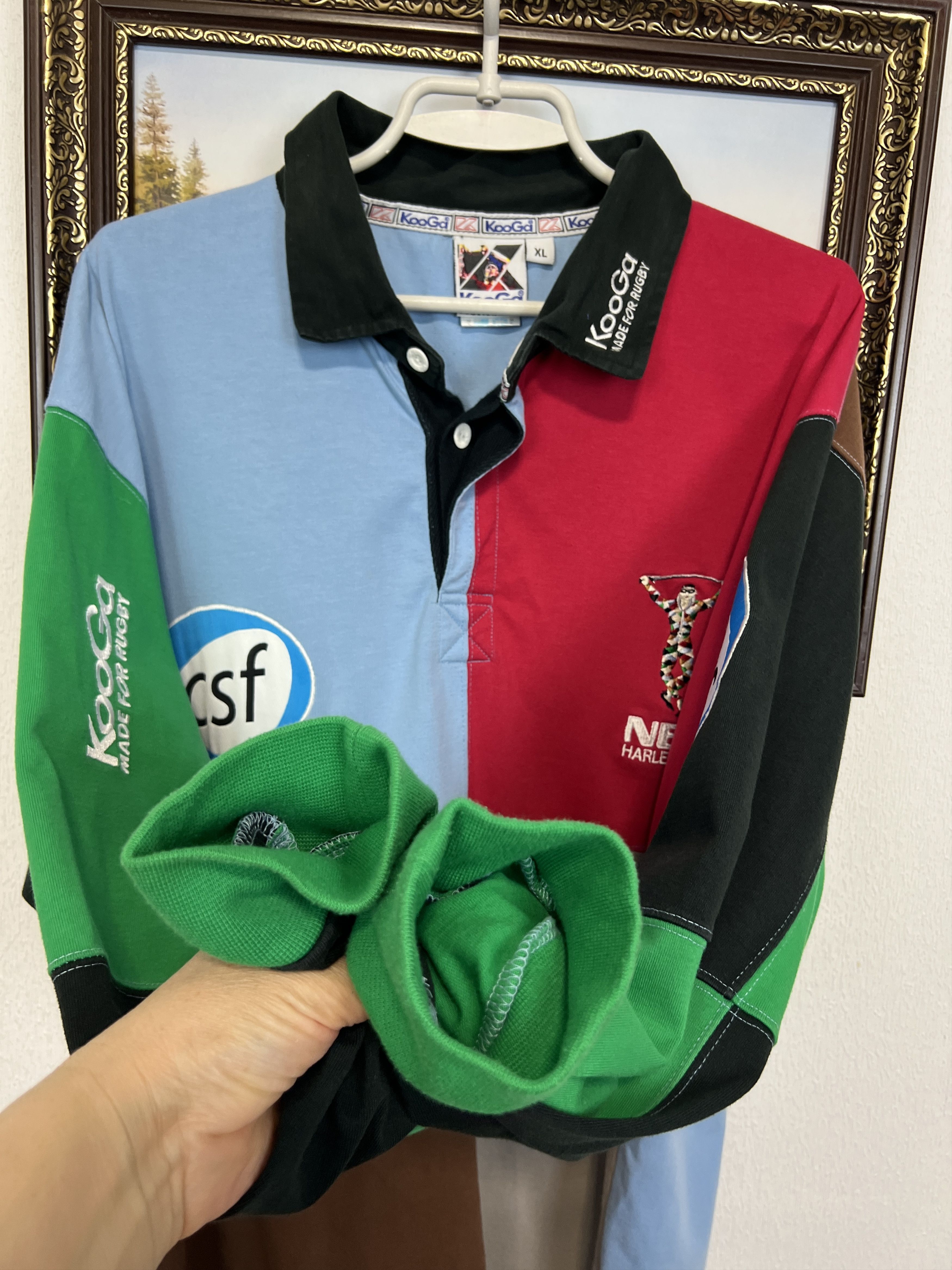 Vintage Vintage 2001 Harlequins Rugby Union Jersey Shirt Long Sleeve Size US XL / EU 56 / 4 - 7 Thumbnail