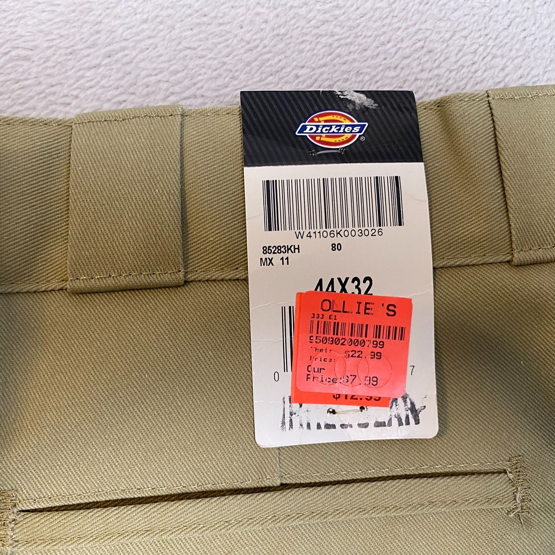 Dickies Dickies Mens Work Pants Khaki 44x32 Loose Fit Cotton Polyest Size US 44 / EU 60 - 8 Thumbnail