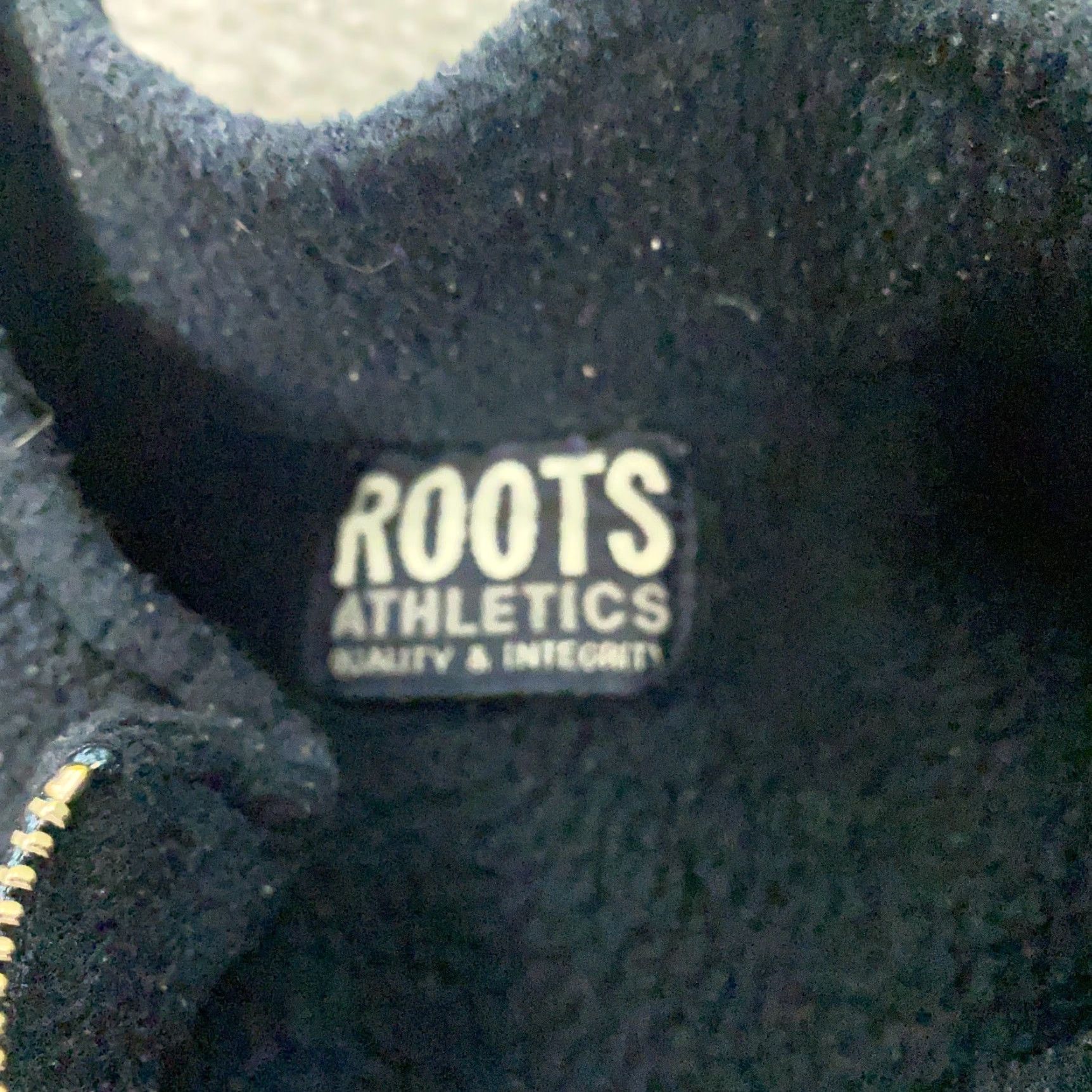 Roots Roots Athletics Labatt Blue Mens Pullover 2XL Navy Blue Fleece 1/4 Zip Mock Neck Sweater Embroidered Size US XXL / EU 58 / 5 - 3 Thumbnail