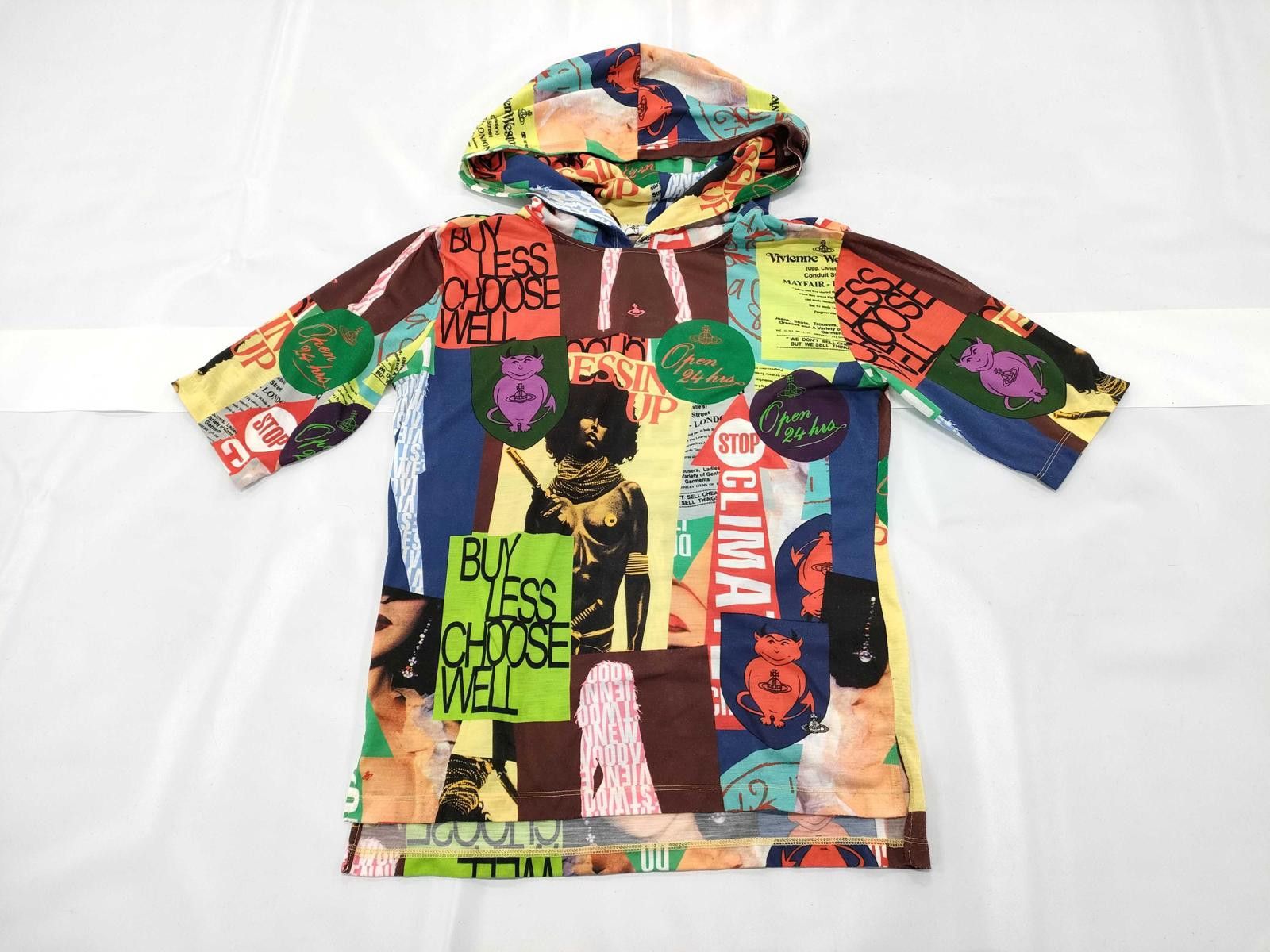 Vivienne Westwood Vivienne Westwood Men's Shirt Sleeve Hoodie Size ONE SIZE - 1 Thumbnail