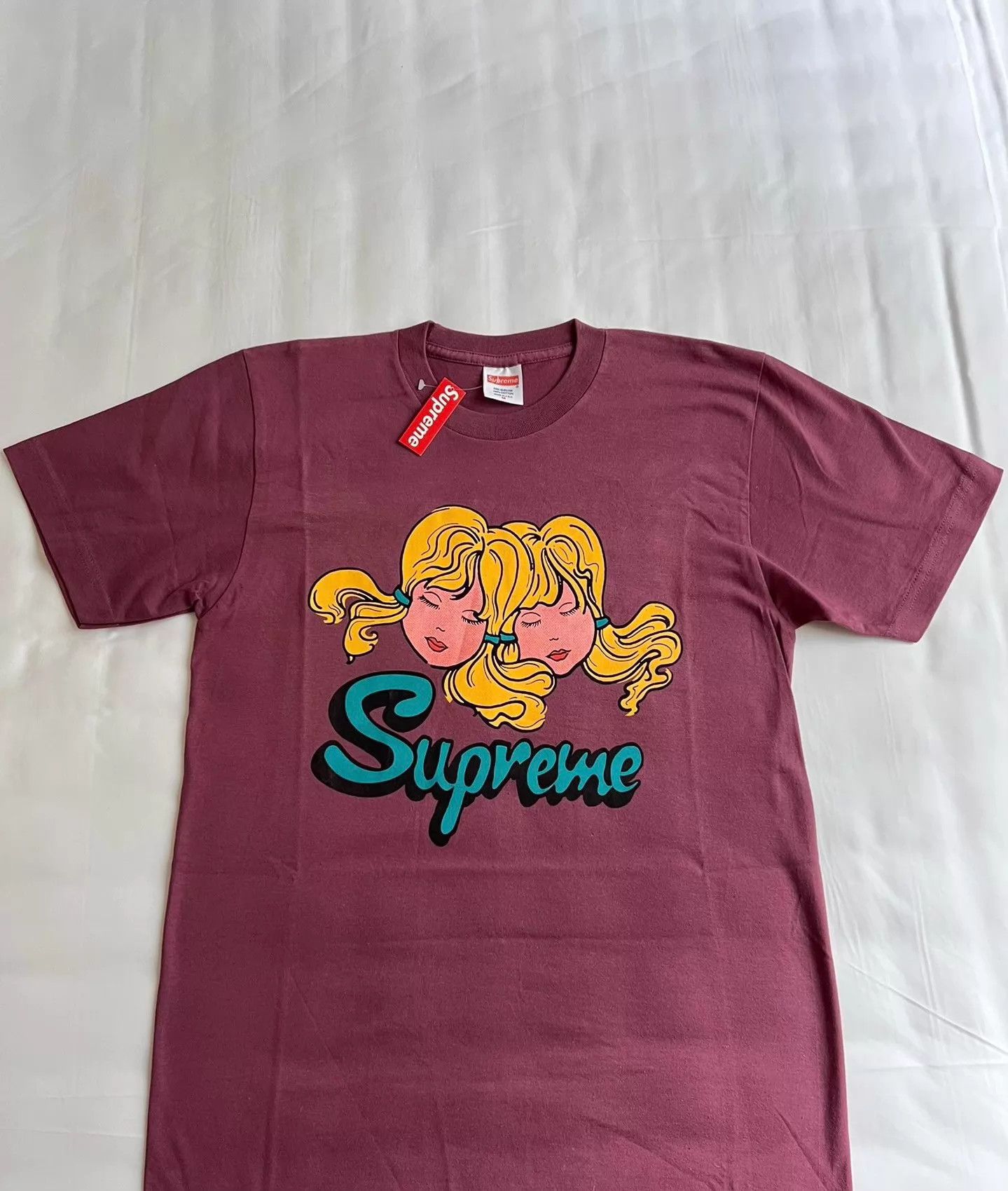 Other Supreme FW13 Twins Tee Women's M Purple New With Tags Size M / US 6-8 / IT 42-44 - 1 Thumbnail