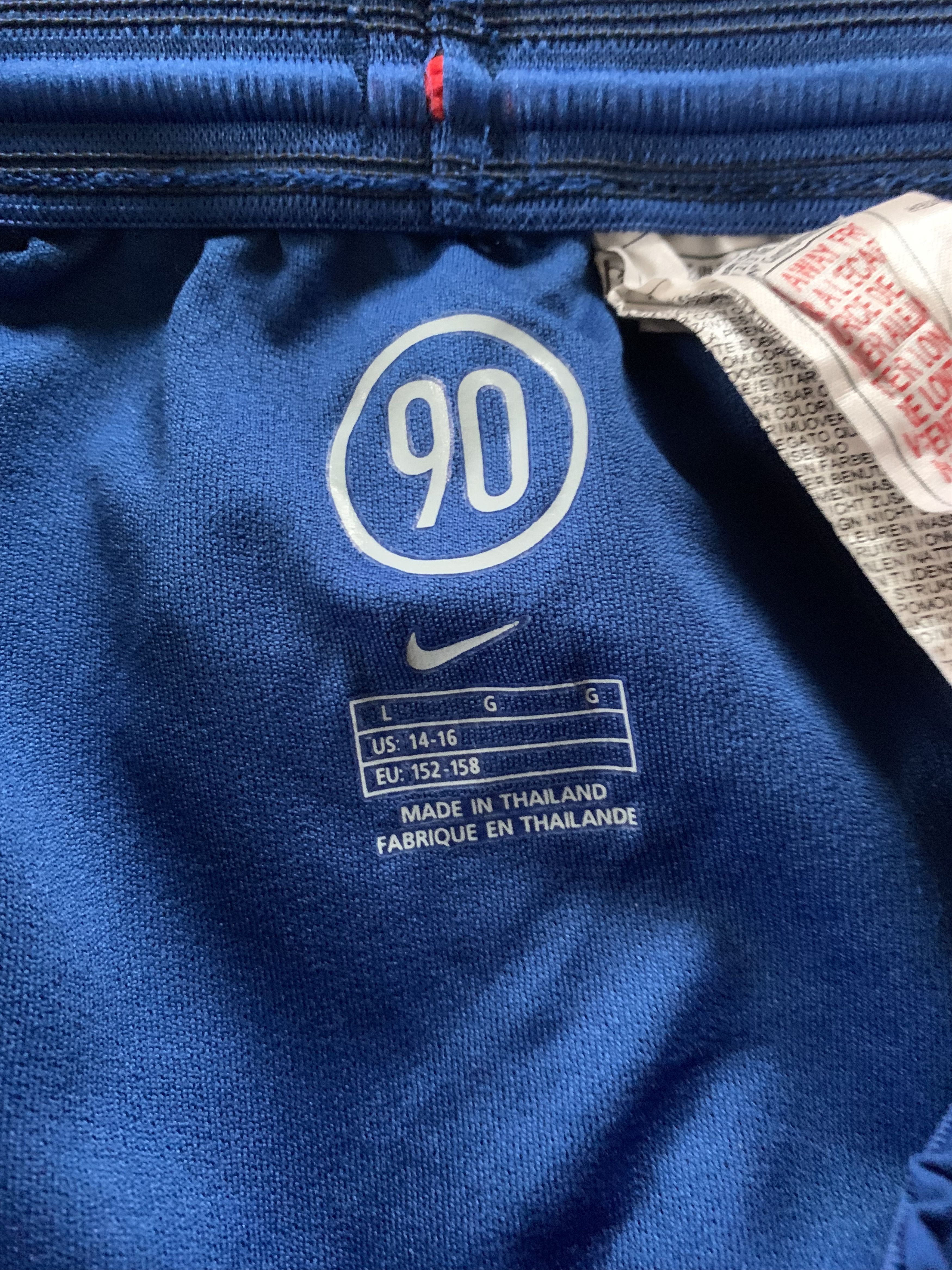 Nike Vintage Youth Nike Arsenal Blue Shorts Size US 26 / EU 42 - 6 Thumbnail
