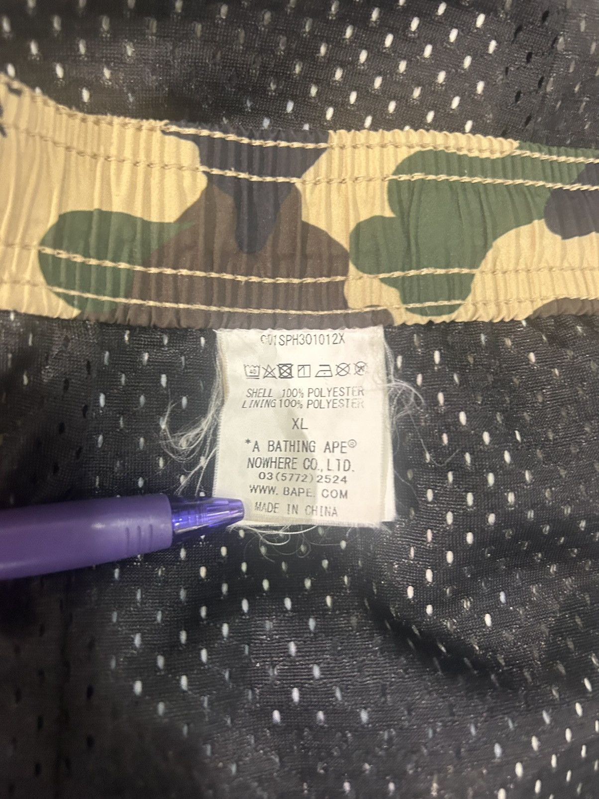 Bape Bape Camo Shark Shorts Size US 32 / EU 48 - 6 Thumbnail