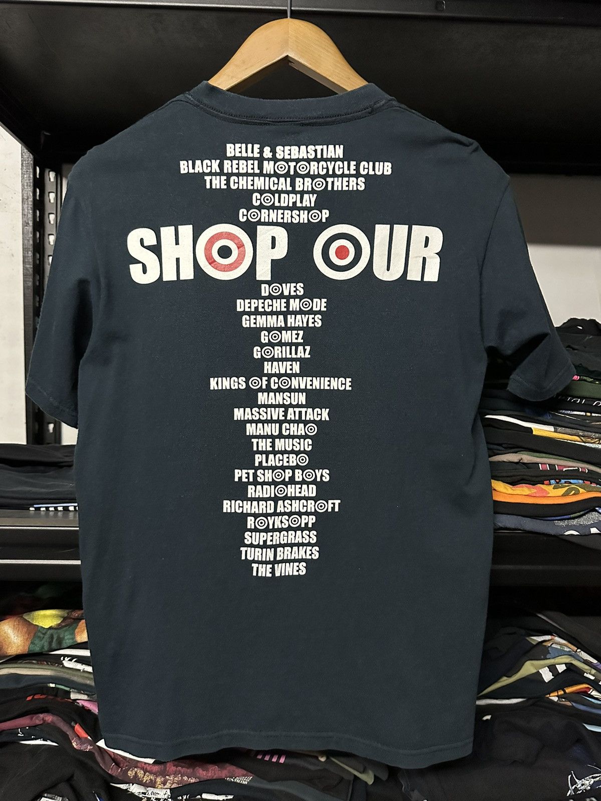Vintage Favourite Shop Our Band Tee Faded