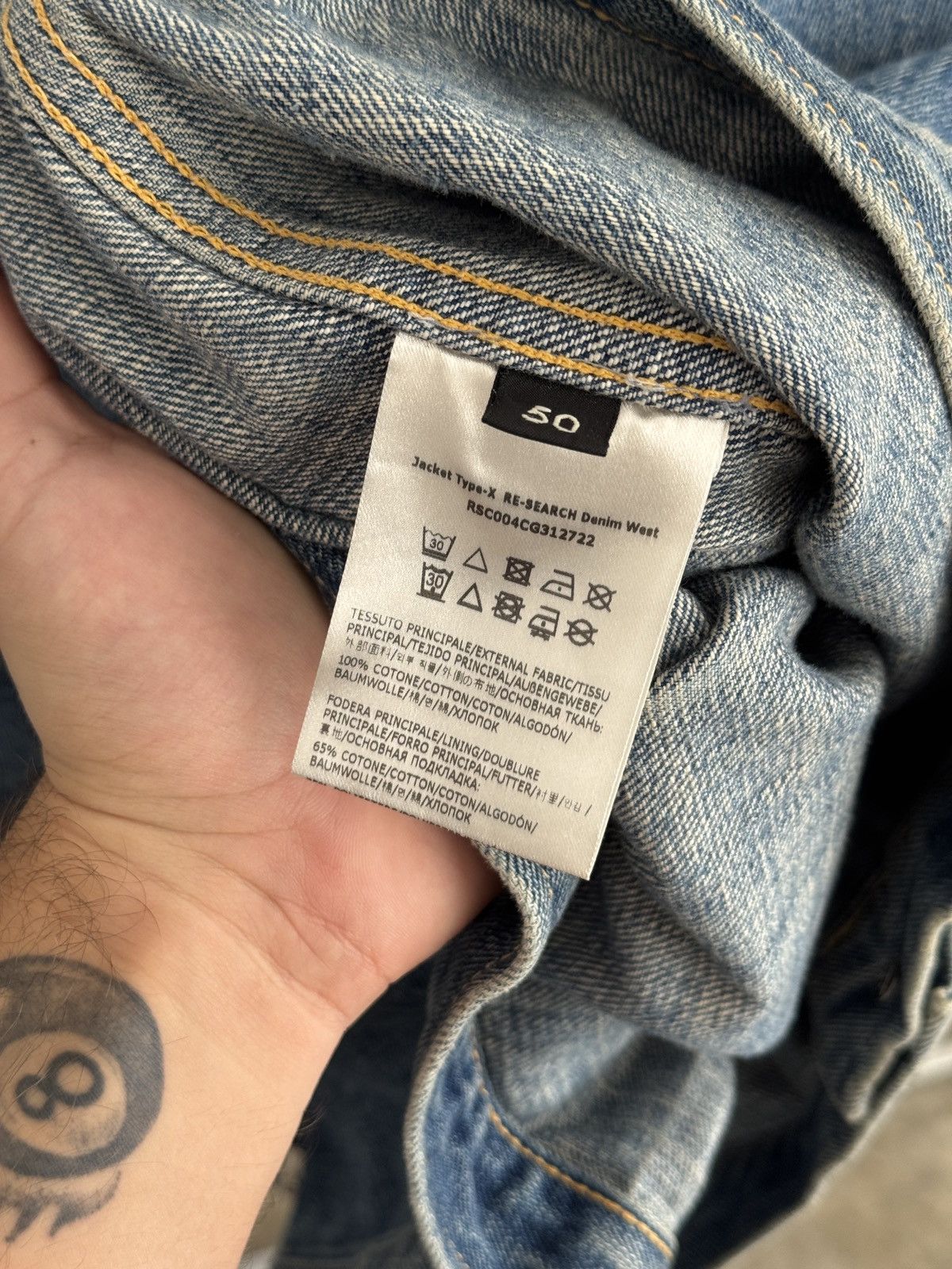 Other Type-X RE-SEARCH Denim West Jacket Size US L / EU 52-54 / 3 - 5 Thumbnail