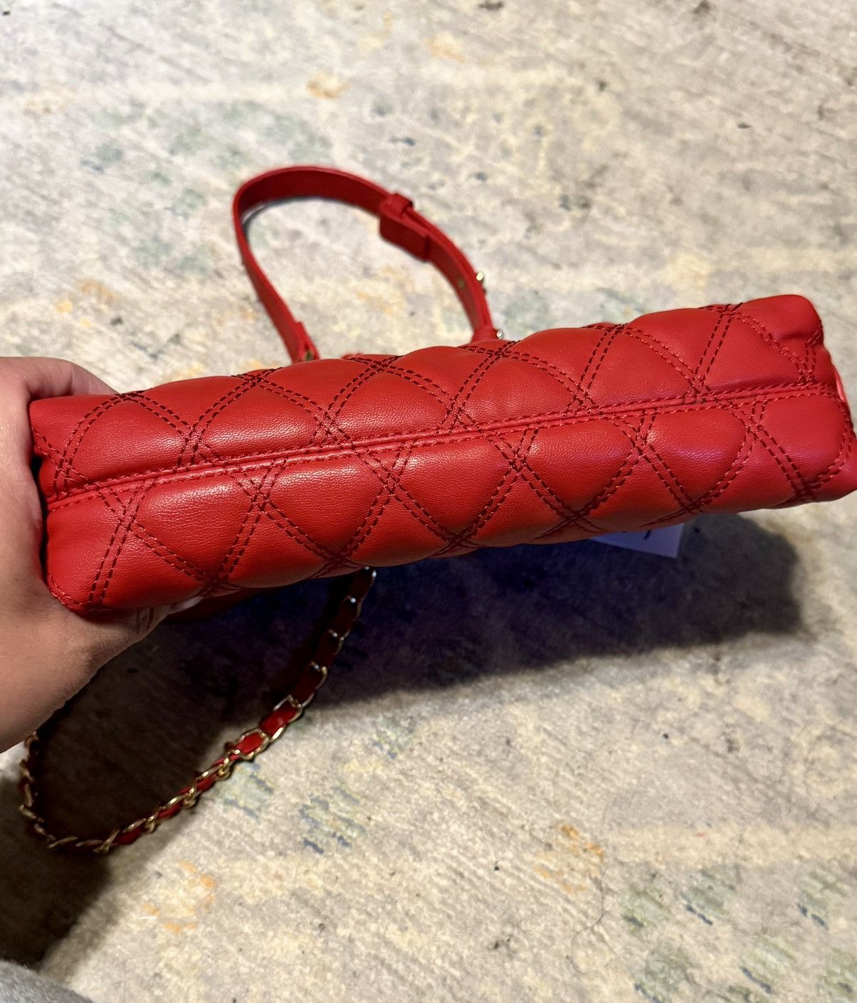 Other Emperia Red Quilted Leather Crossbody Size ONE SIZE - 4 Thumbnail
