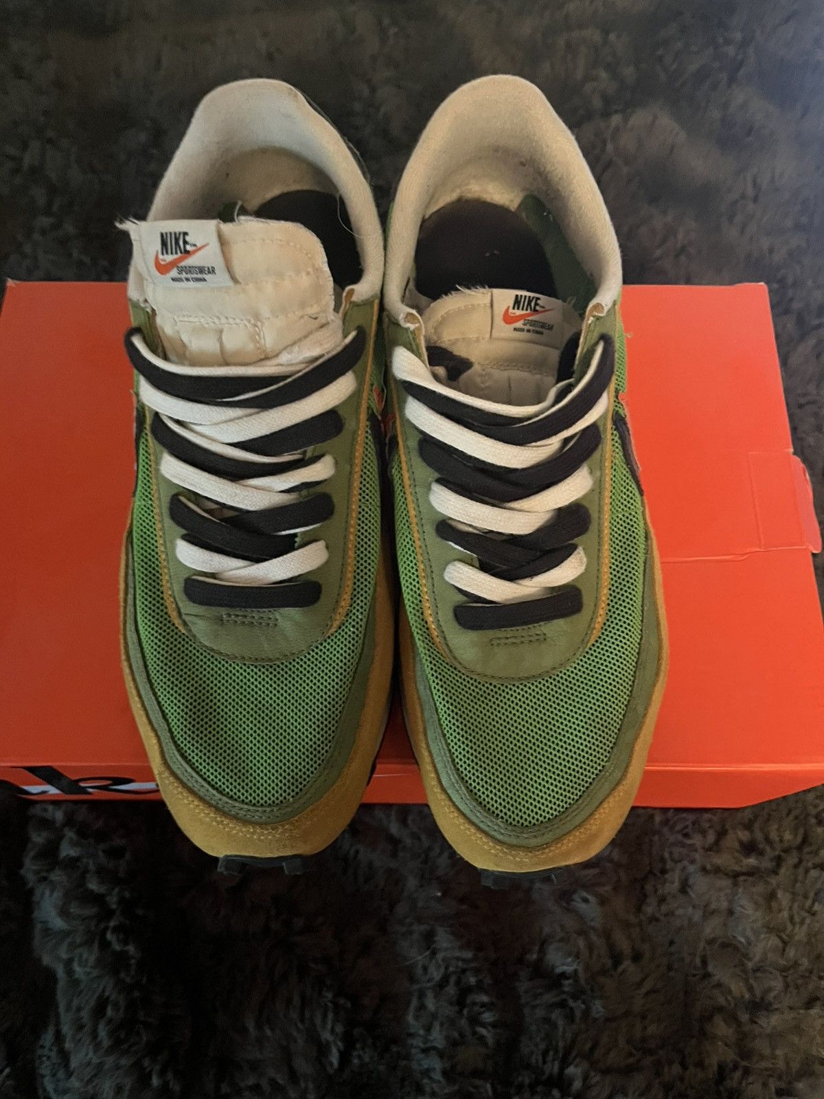 Nike × Sacai Nike Sacai LD Waffle Runner Size US 13 / EU 46 - 2 Thumbnail