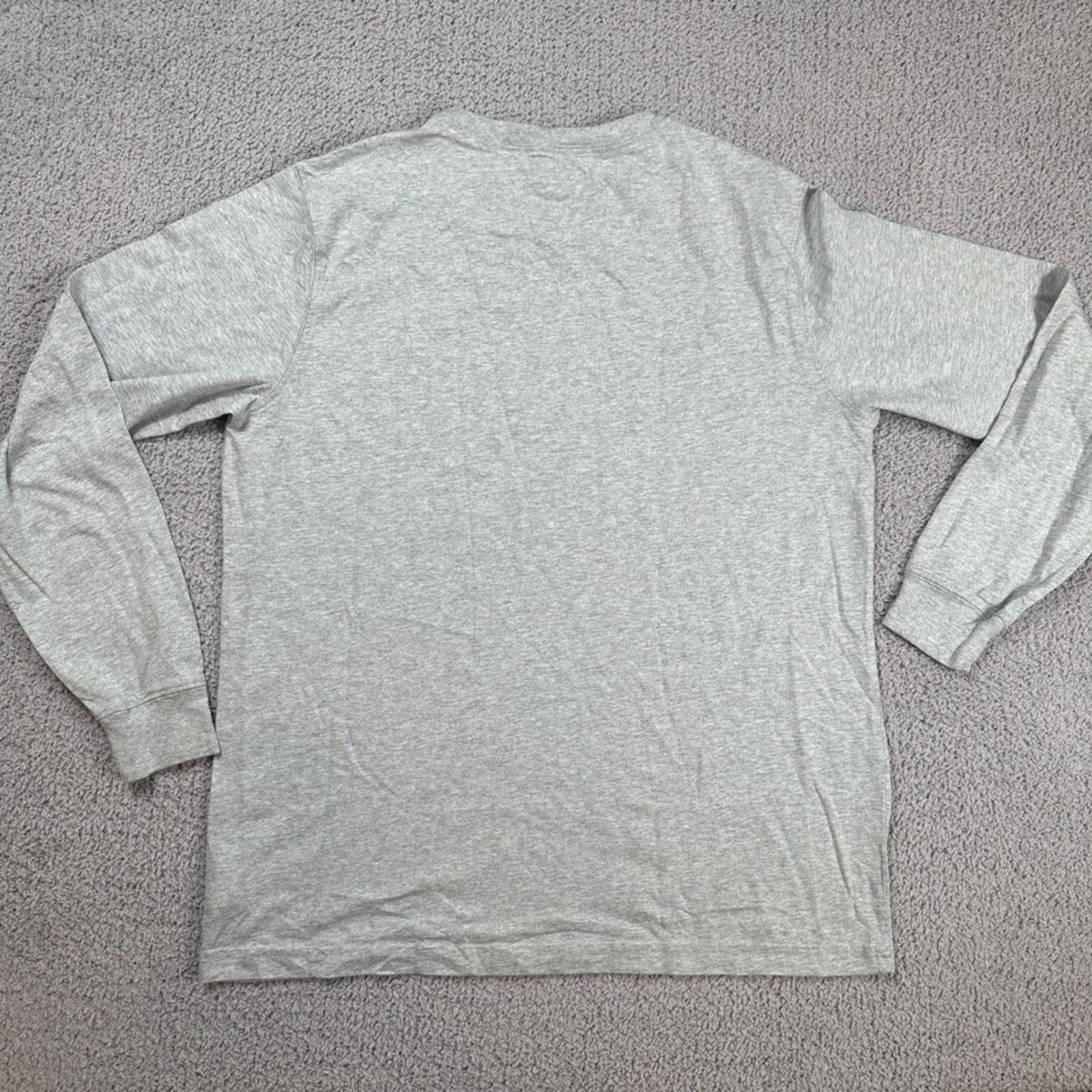 Lands' End New England Patriots Long Sleeve Shirt Gray Large Super-T Size US L / EU 52-54 / 3 - 3 Thumbnail