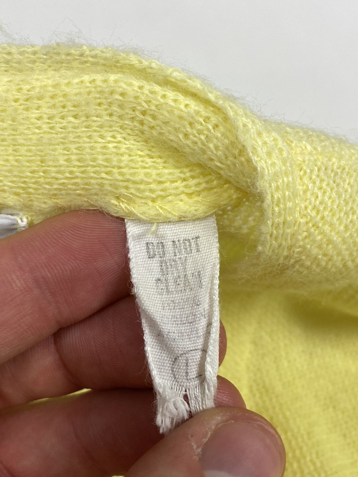 Izod × Lacoste × Vintage Vintage Izod x Lacoste Lemon Cardigan Sweater Size US L / EU 52-54 / 3 - 6 Thumbnail