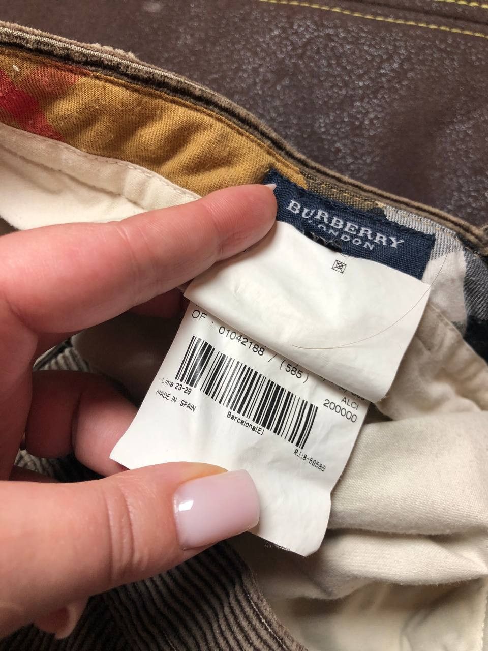 Burberry Burberry denim jeans featuring an embossed leather patch Size US 28 / EU 44 - 16 Thumbnail