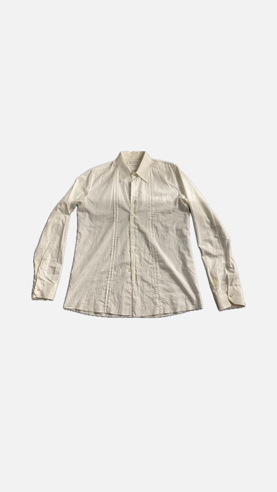 Maison Margiela Maison Margiela White Button Up Size US M / EU 48-50 / 2 - 1 Thumbnail