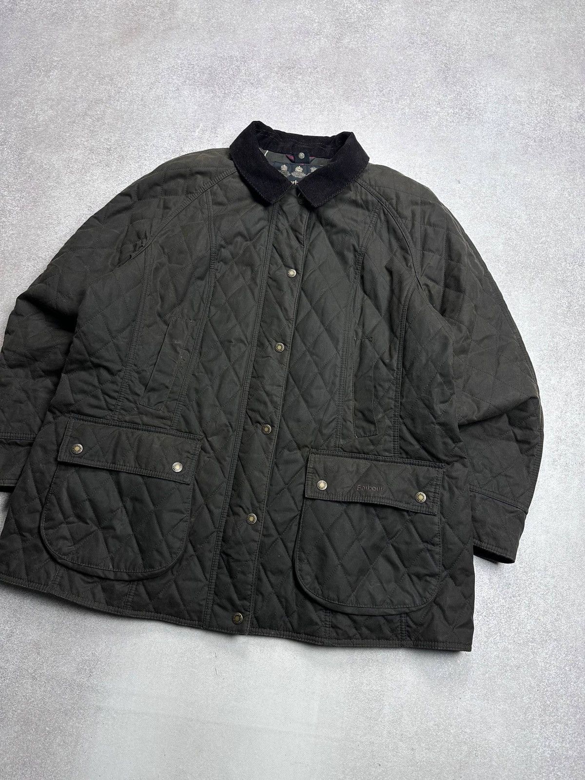 Barbour Vintage Barbour Wardley Wax Faded Jacket Rare M Size US M / EU 48-50 / 2 - 2 Thumbnail