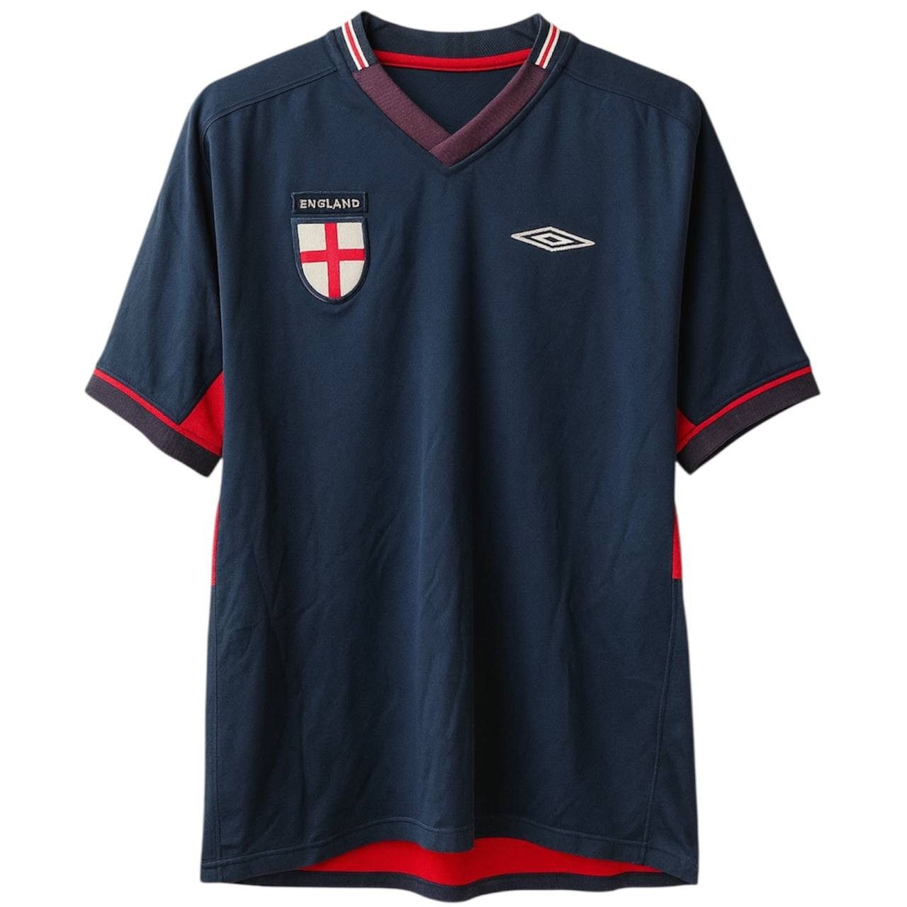 Umbro 2002/04 ENGLAND TEAM REVERSIBLE SOCCER JERSEY SHIRT UMBRO L Size US L / EU 52-54 / 3 - 1 Thumbnail