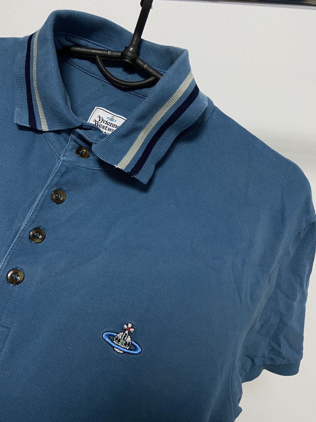 Vintage × Vivienne Westwood Vivienne Westwood Polo T Shirt Vintage Small Orb Logo Luxury Size US L / EU 52-54 / 3 - 10 Thumbnail