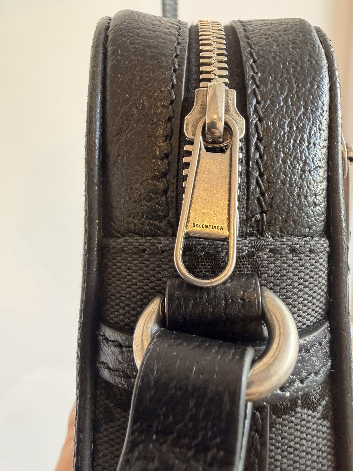 Balenciaga × Gucci Balenciaga x Gucci Hacker Project Black Crossbody Bag Size ONE SIZE - 12 Thumbnail