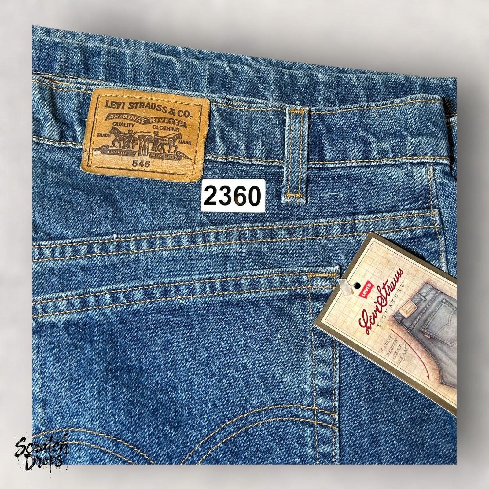 Levi's Vintage Levi's 545 Men's Shorts NWT Deadstock W54 L32 Loose Size US 38 / EU 54 - 6 Thumbnail