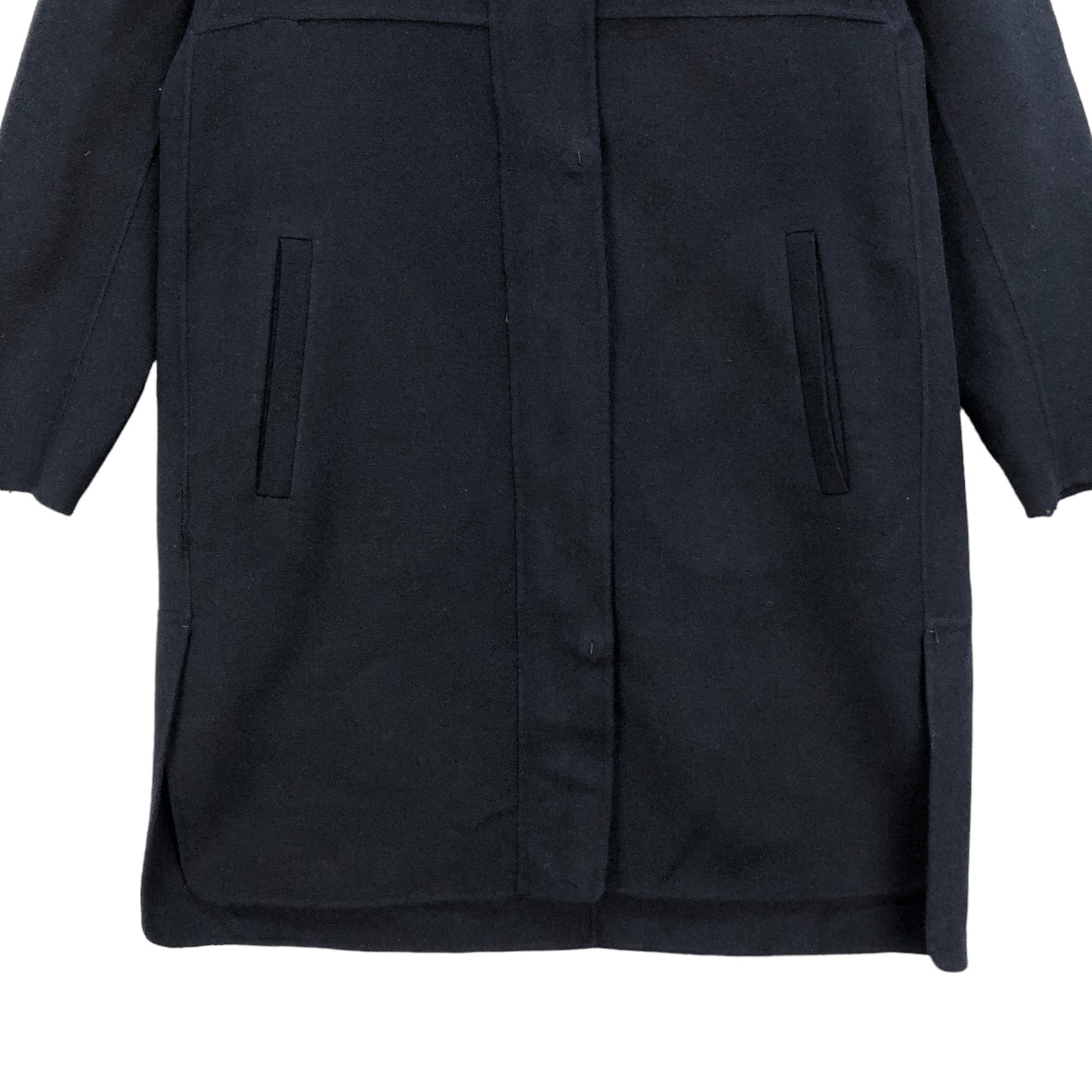 Max Mara 'S MAX MARA HOODED WOOL BLEND OVERCOAT JACKET #6845-90 Size S / US 4 / IT 40 - 3 Thumbnail