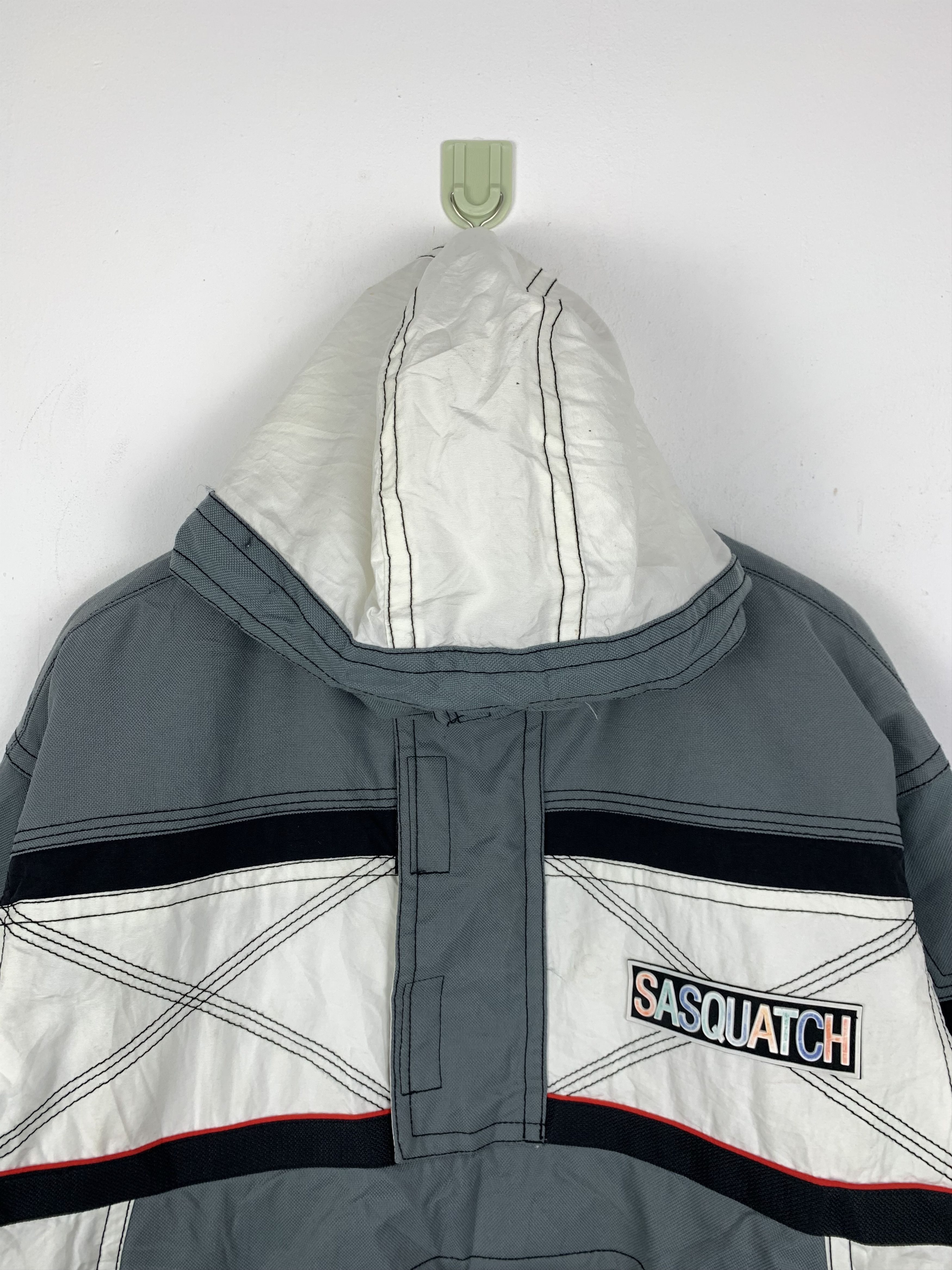 Sasquatchfabrix Vintage Sasquatch Hoodie Ski Bomber Jacket J1346 Size US L / EU 52-54 / 3 - 2 Thumbnail
