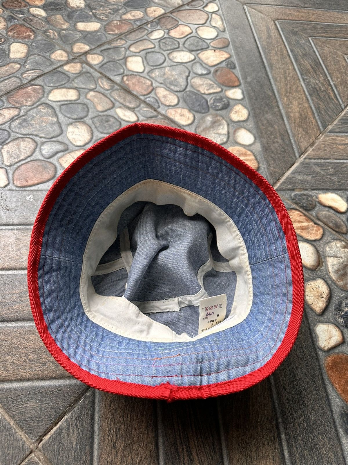 Angel Blue × Japanese Brand Vintage Angel Blue Bucket Hat Y2k Size ONE SIZE - 4 Thumbnail