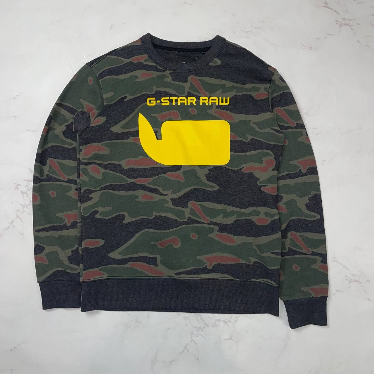 G-Star Streatwear G Star Raw Camo SweatShirts Big Logo sz S Size US S / EU 44-46 / 1 - 1 Thumbnail