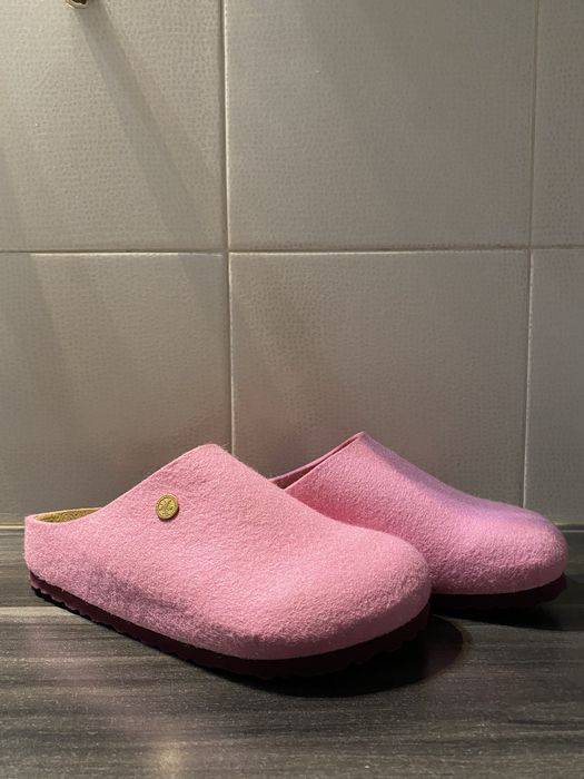 Birkenstock wool birkenstock stussy vibe og hot pink 25cm size7