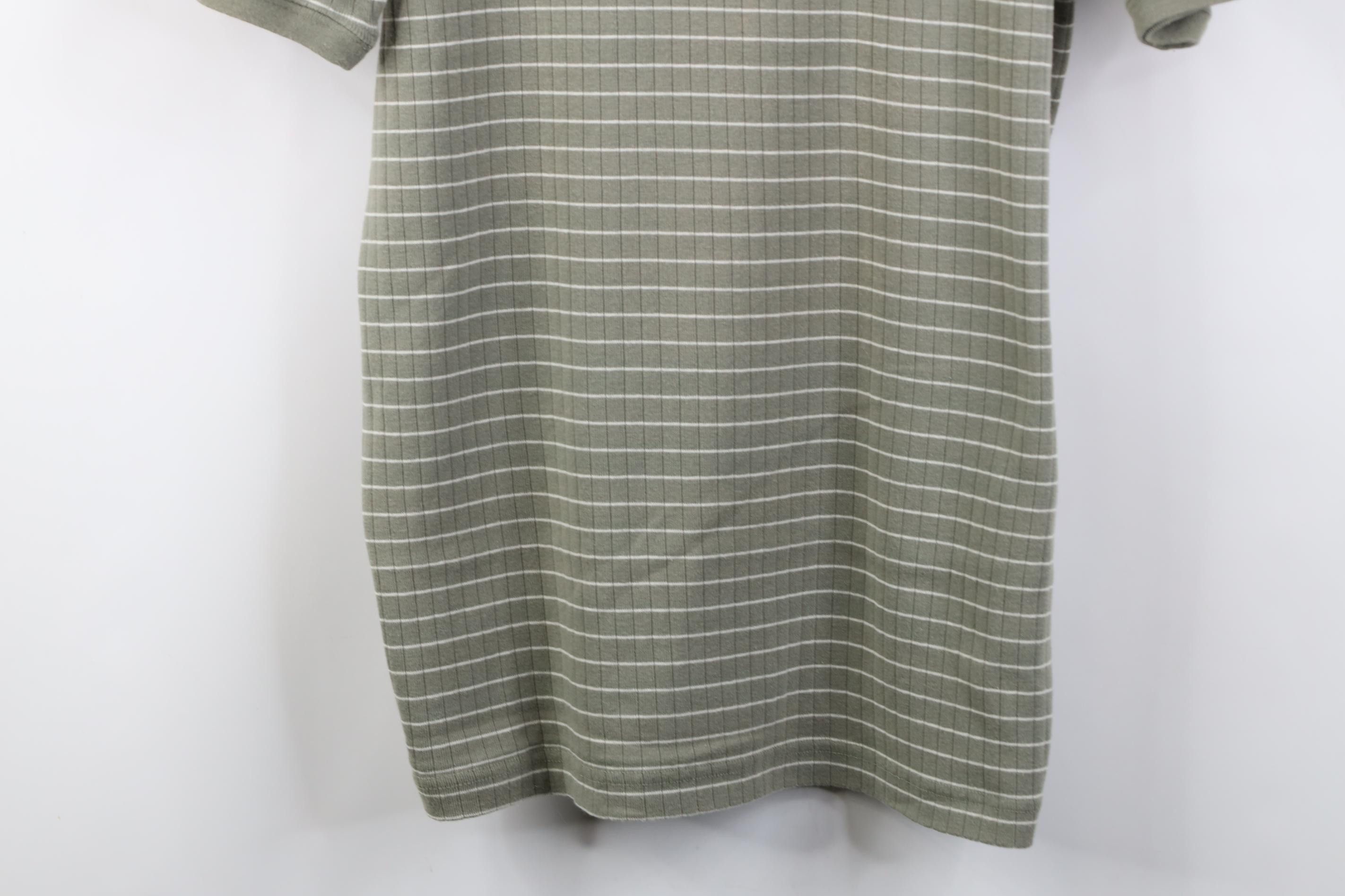 Vintage Vintage 90s Streetwear Ribbed Knit Short Sleeve T-Shirt Size US L / EU 52-54 / 3 - 3 Thumbnail