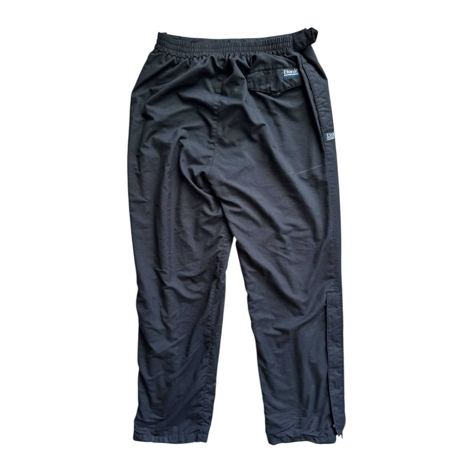 Etonic Vintage Etonic Gore-Tex Wind Pants Men’s M Black Golf Pant Size 33" - 2 Thumbnail