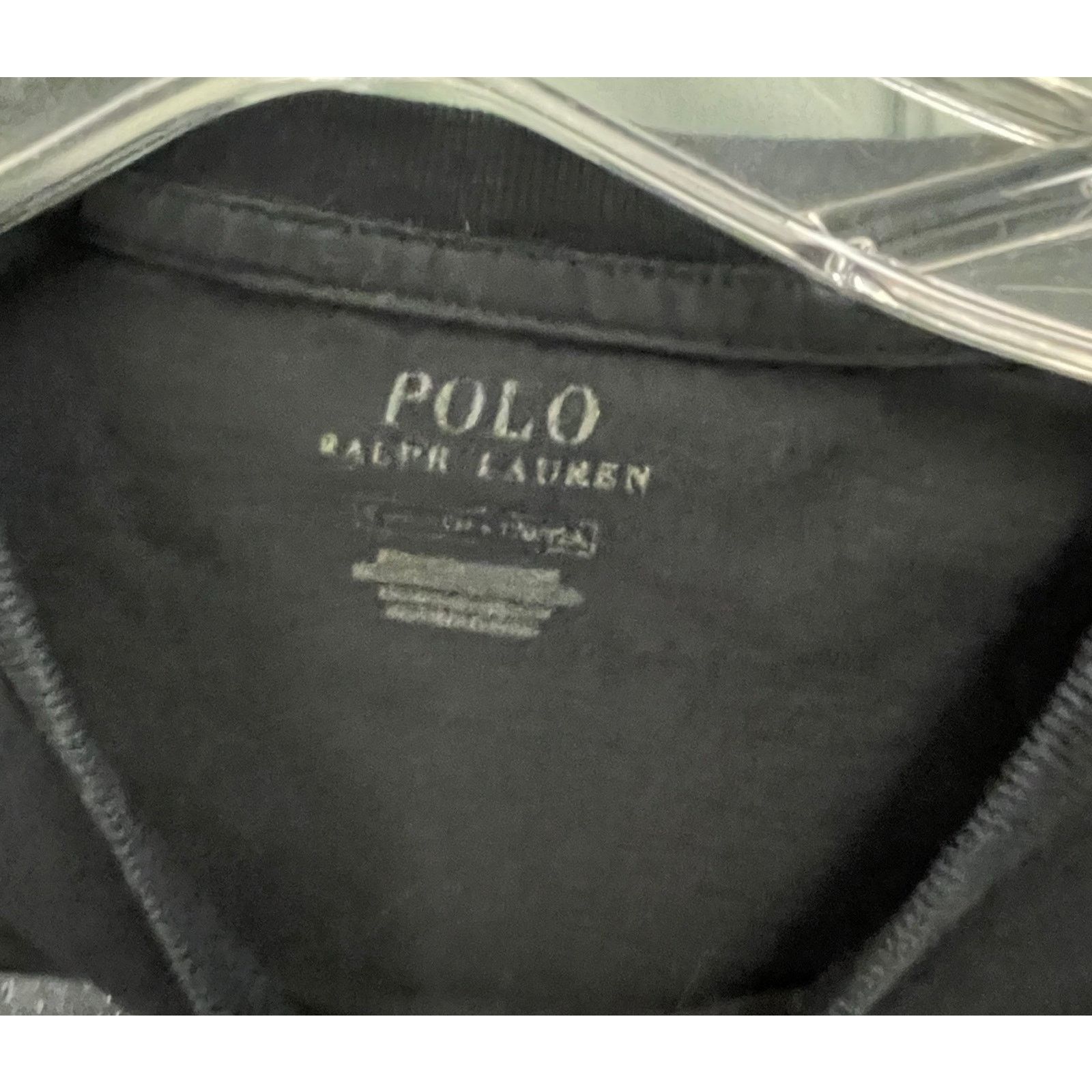 Ralph Lauren Polo Racing Ralph Lauren Long Sleeve Shirt Black 1992 Small Size US S / EU 44-46 / 1 - 4 Thumbnail
