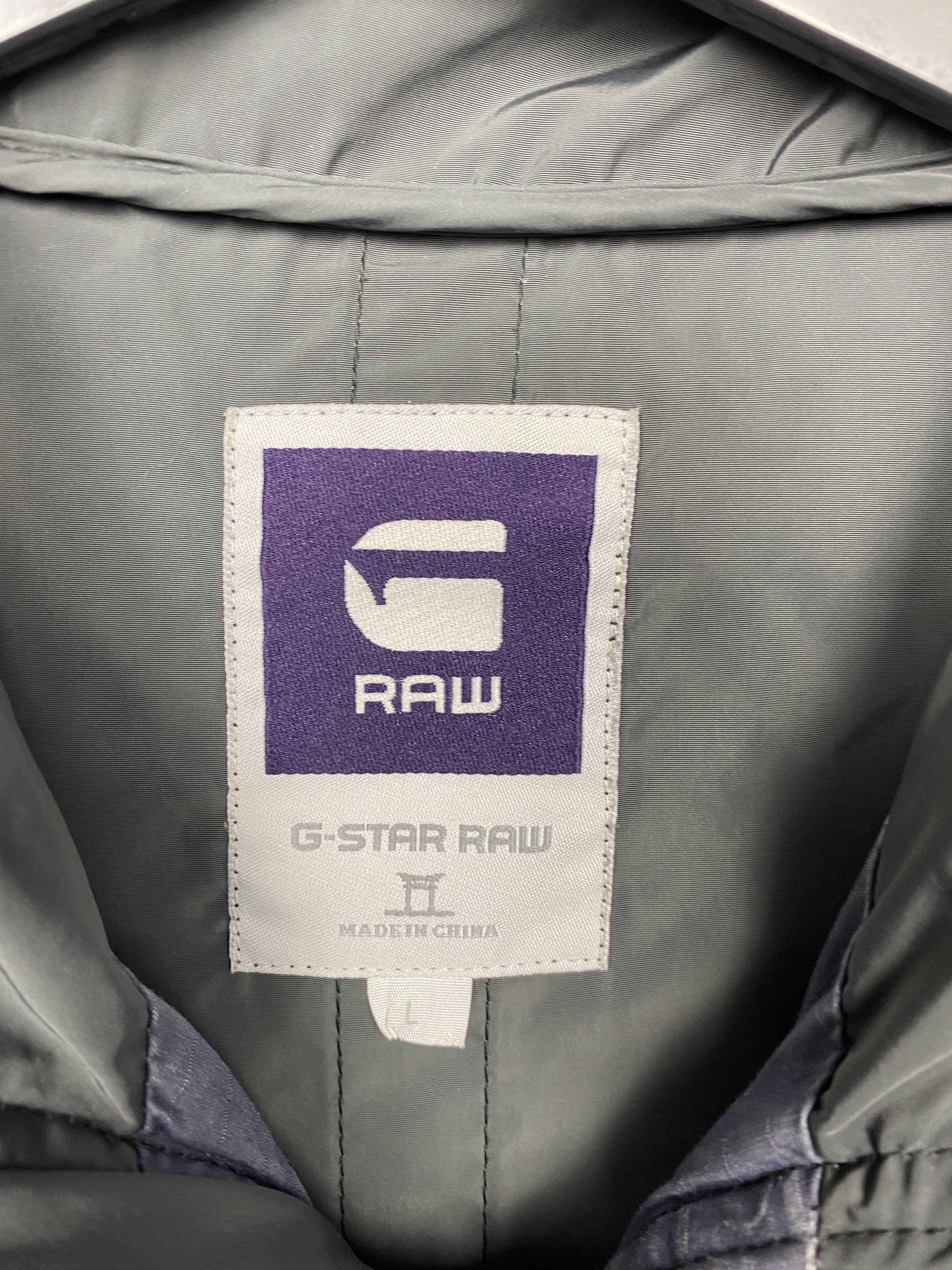 G-Star G Star Raw Vintage Mens Halo Parra Overshirt Biker Jacket Size US L / EU 52-54 / 3 - 4 Thumbnail