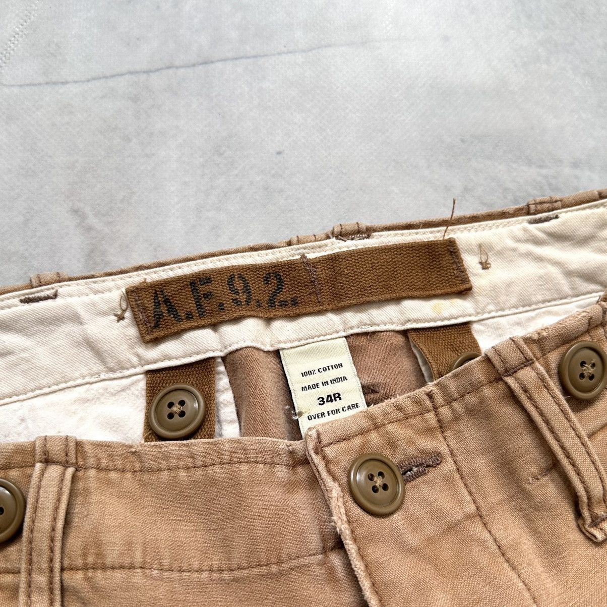 Abercrombie & Fitch RARE Abercrombie Fitch Military Parachute Baggy Cargo Pants Size US 34 / EU 50 - 8 Thumbnail