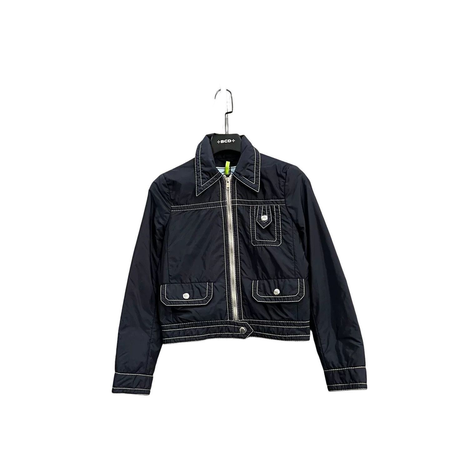 Prada Prada Contrast Stitch Technical Zip Jacket IT 38 Size XS / US 0-2 / IT 36-38 - 1 Thumbnail