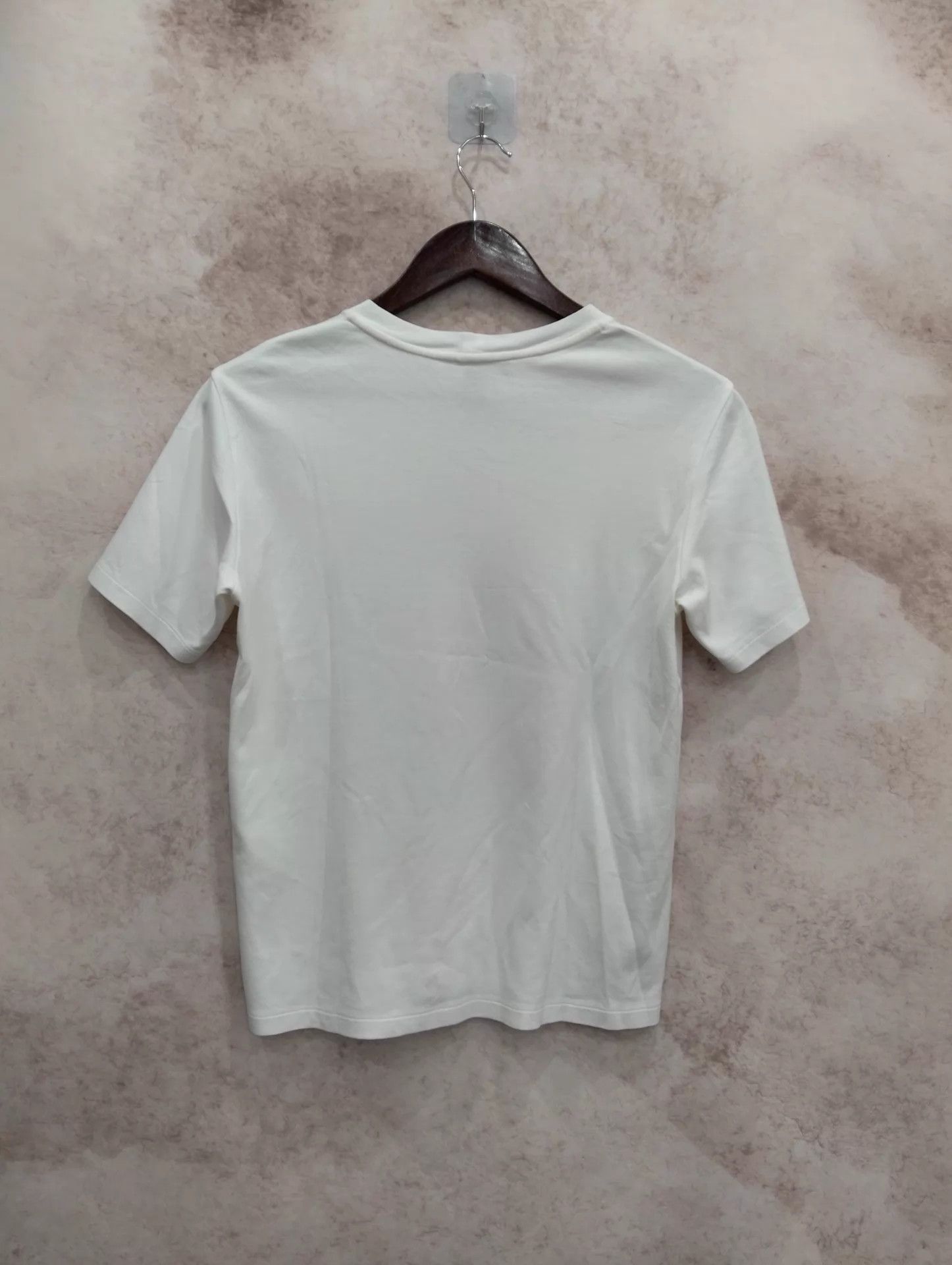 Louis Vuitton LV white geometric print crewneck short-sleeve XS Size XS / US 0-2 / IT 36-38 - 2 Thumbnail