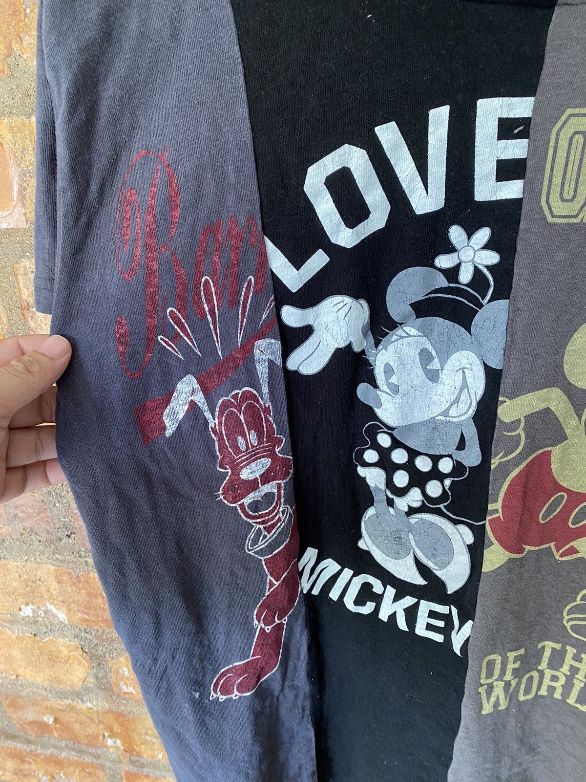 Nepenthes 2000s Glamb 7 Cut Rebuild mickey disney tee Size US M / EU 48-50 / 2 - 5 Thumbnail