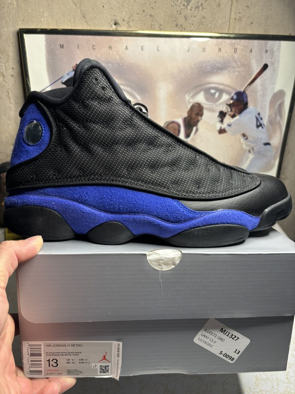 Jordan Brand Air Jordan 13 Retro Game Royal Size US 13 / EU 46 - 1 Thumbnail