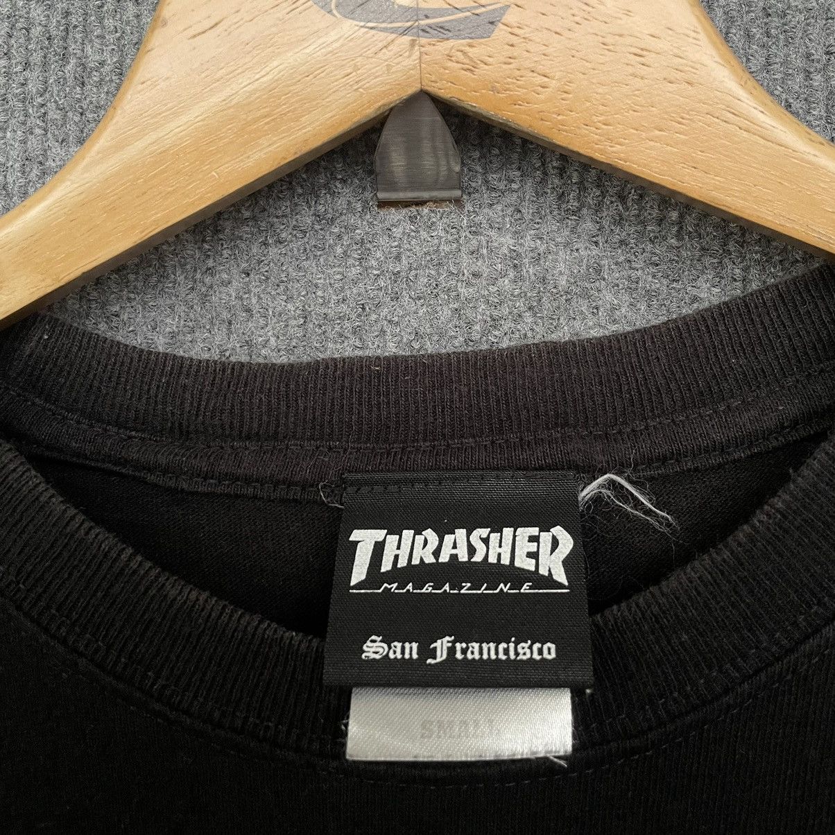 Thrasher × Vintage Vintage Y2K Thrasher Magazine Skateboard Skater T Shirt Size US S / EU 44-46 / 1 - 4 Thumbnail