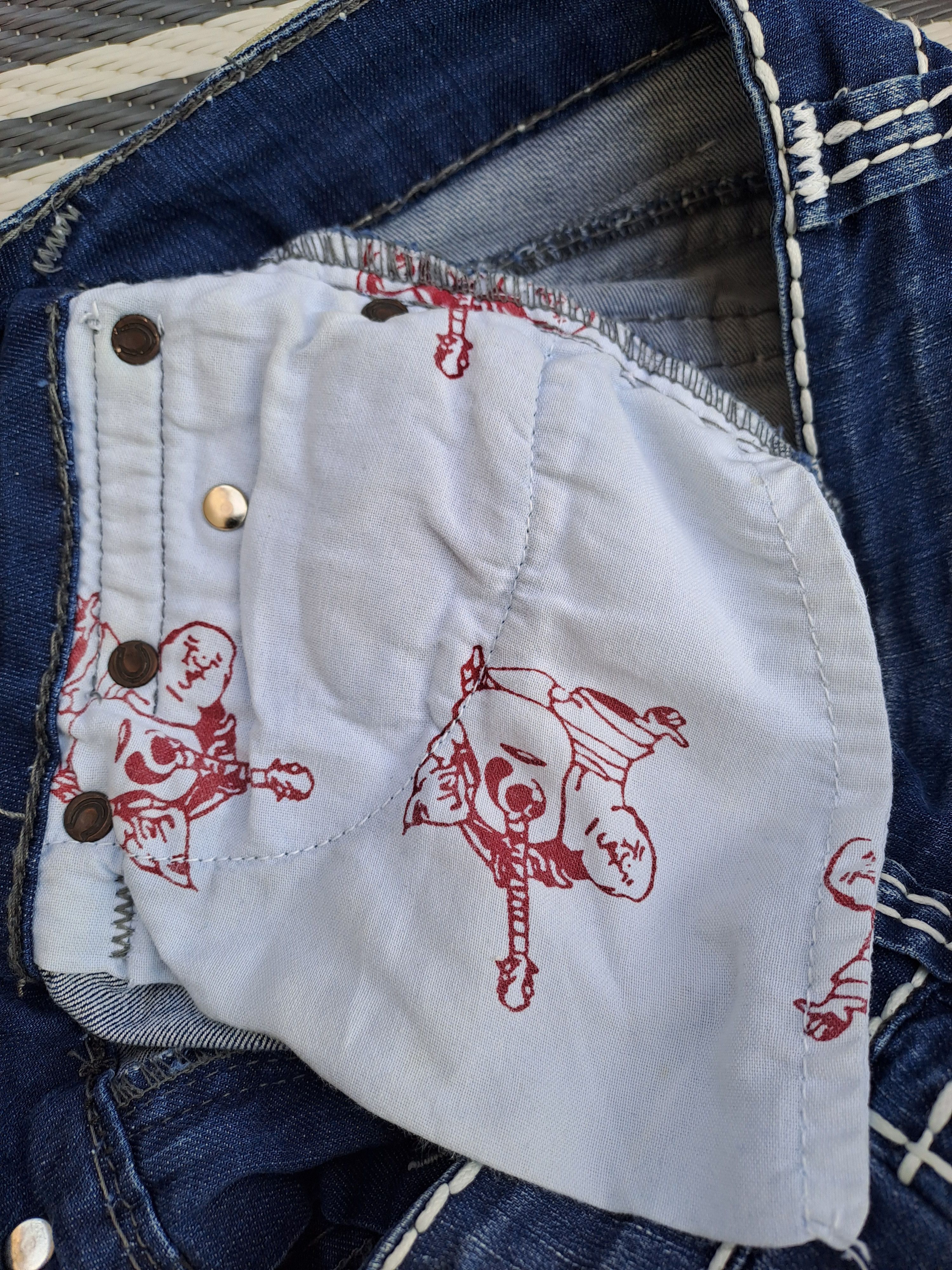 True Religion Vintage womens True Religion Logan Super T jeans 27'' size Size 27" / US 4 / IT 40 - 11 Thumbnail